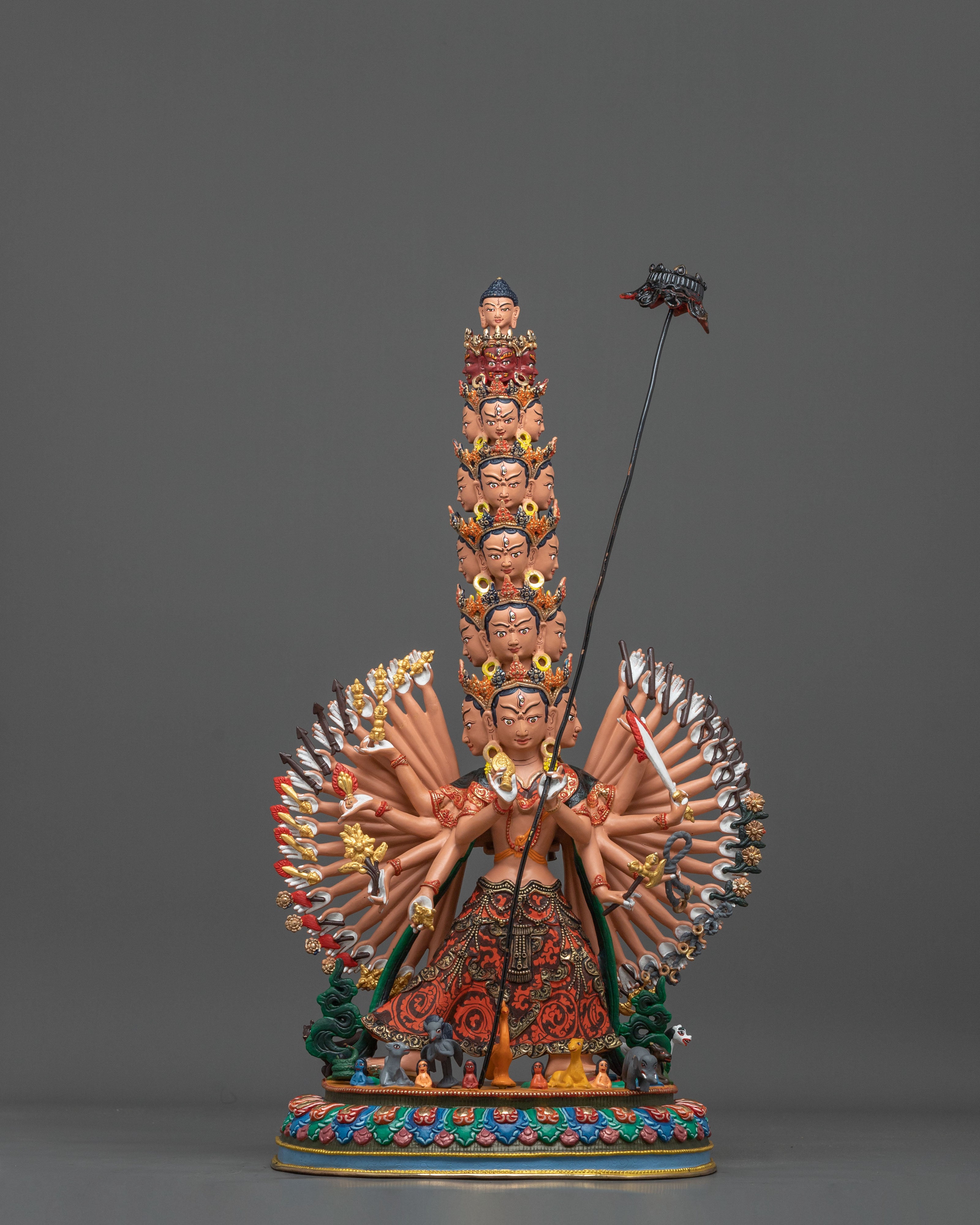 1000 Armed Dukar Statue | Tibetan Buddhist Protector