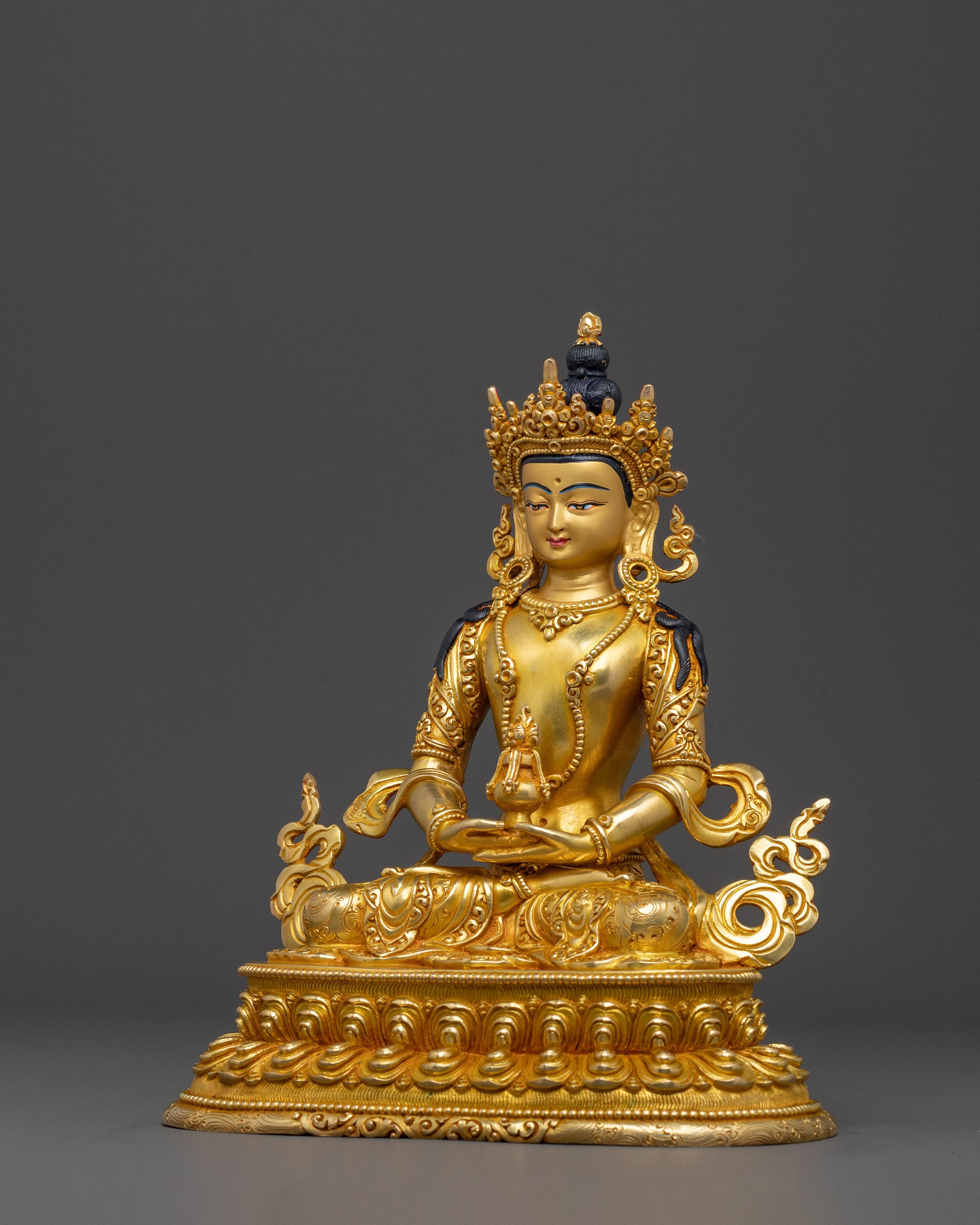 Sacred Amitayus Longevity Statue | Sacred Altar Decor