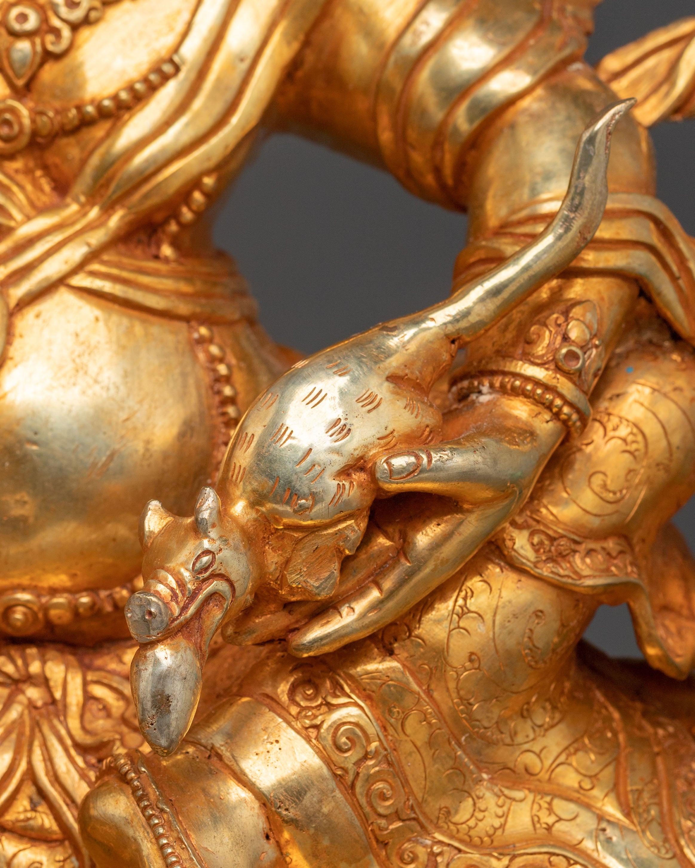 24K Gold Gilded Handcrafted Namtoshe Statue