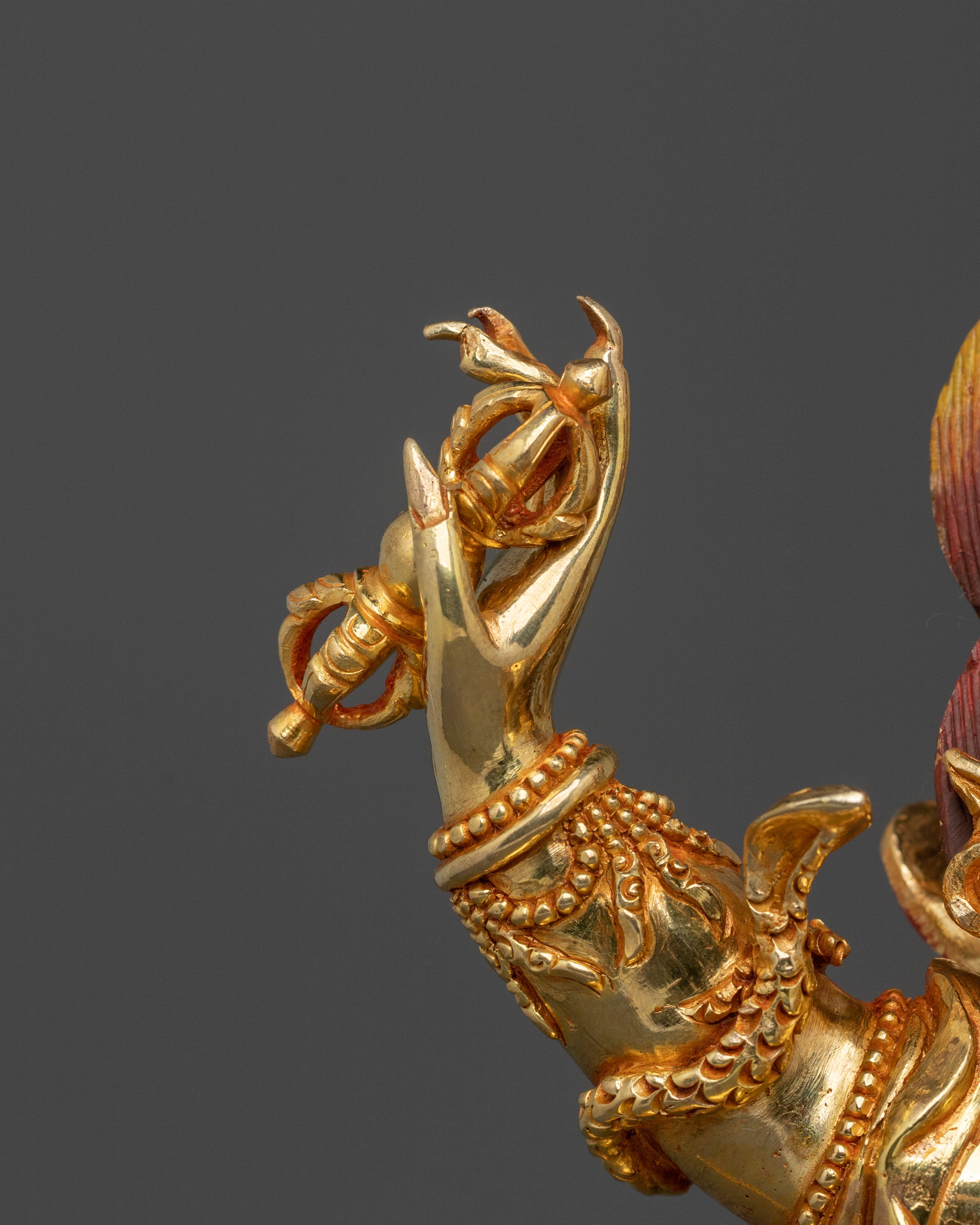 Handcrafted Vajrapani Figurine | Tibetan Buddhist Protector Deity Statue