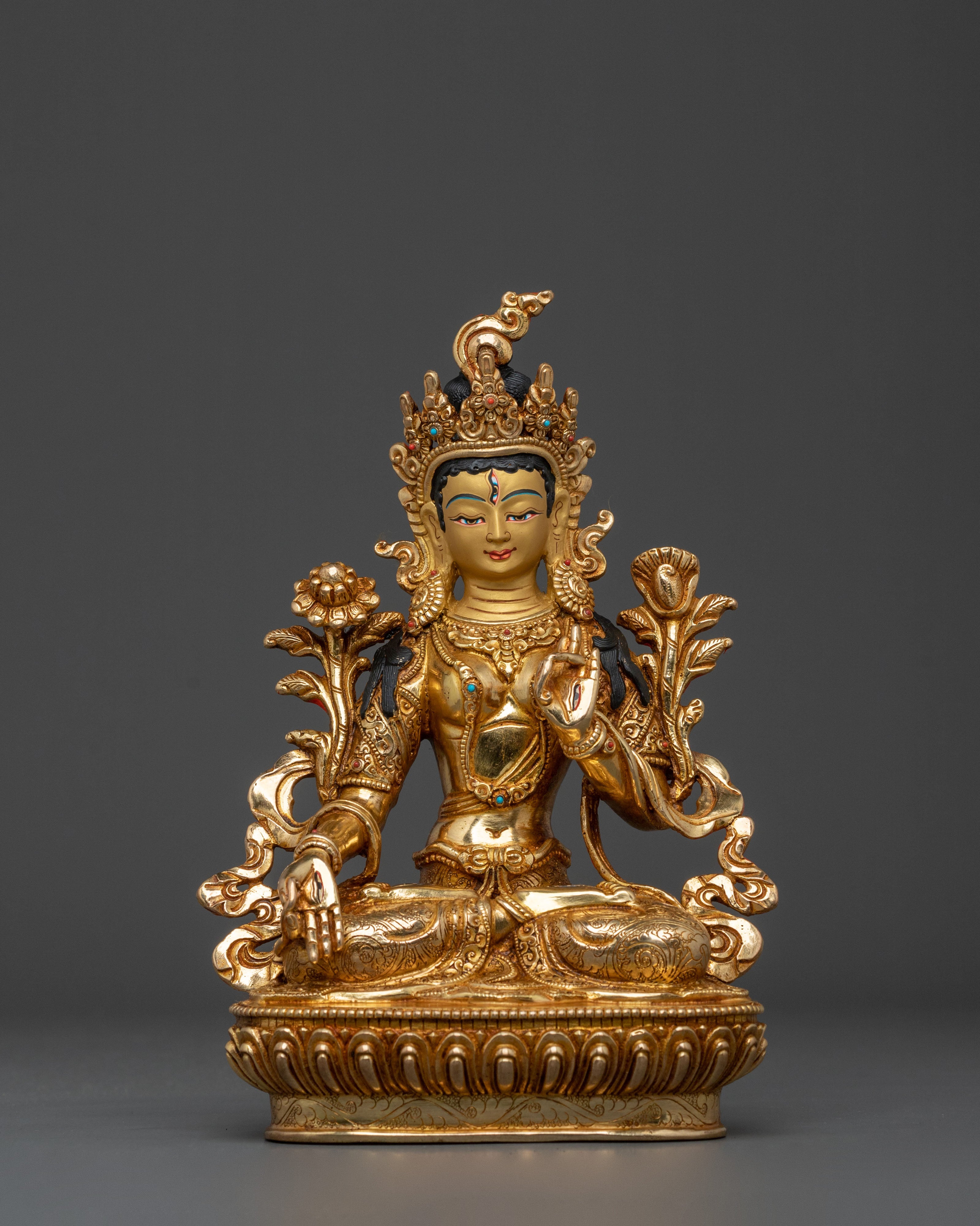 White Tara Statue 