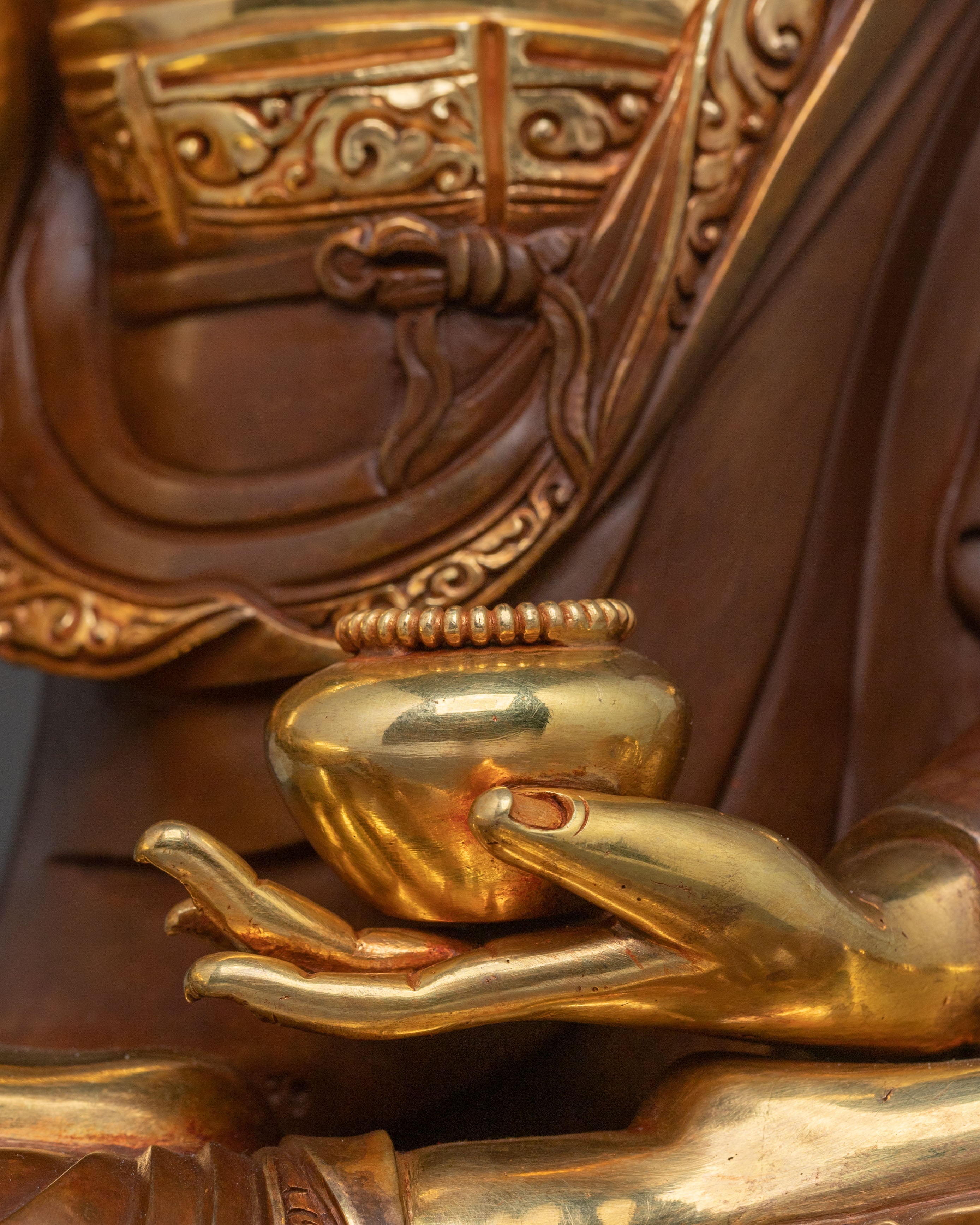 Shakyamuni Buddha Tibetan Statue for Decor