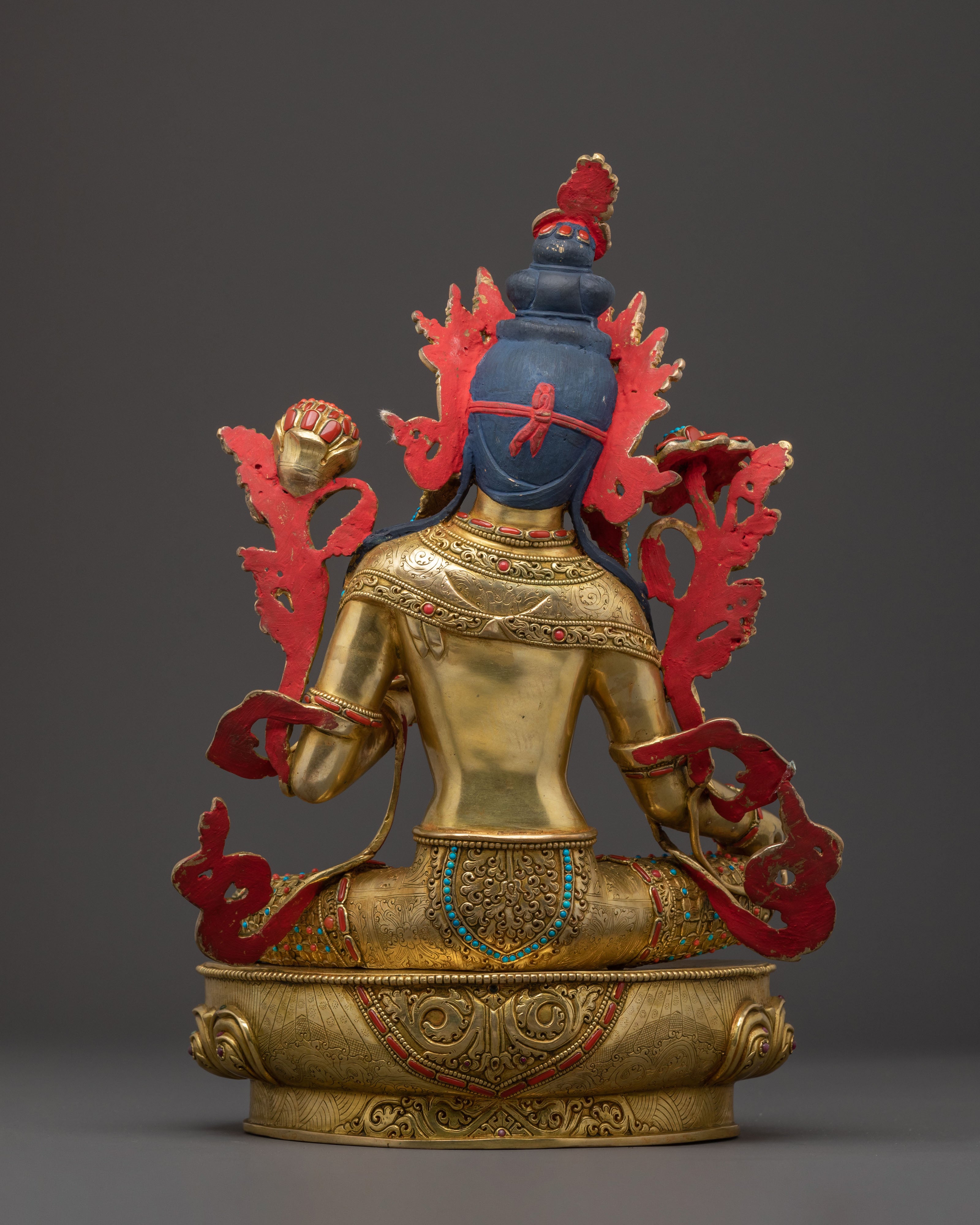 Mother Green Tara Sacred Statue | Spiritual Serenity