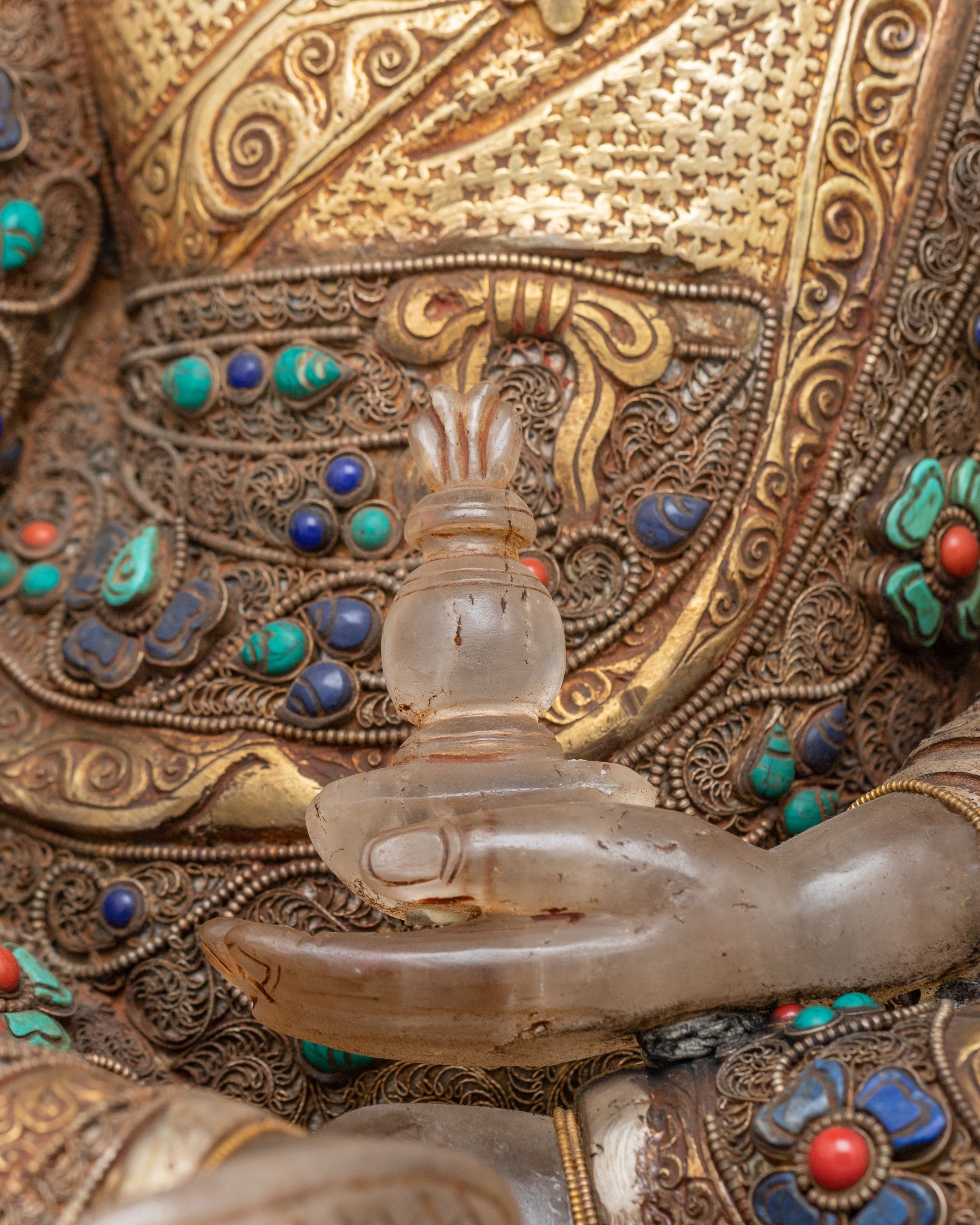 Guru Rinpoche Statue | Tibetan Buddhist Master