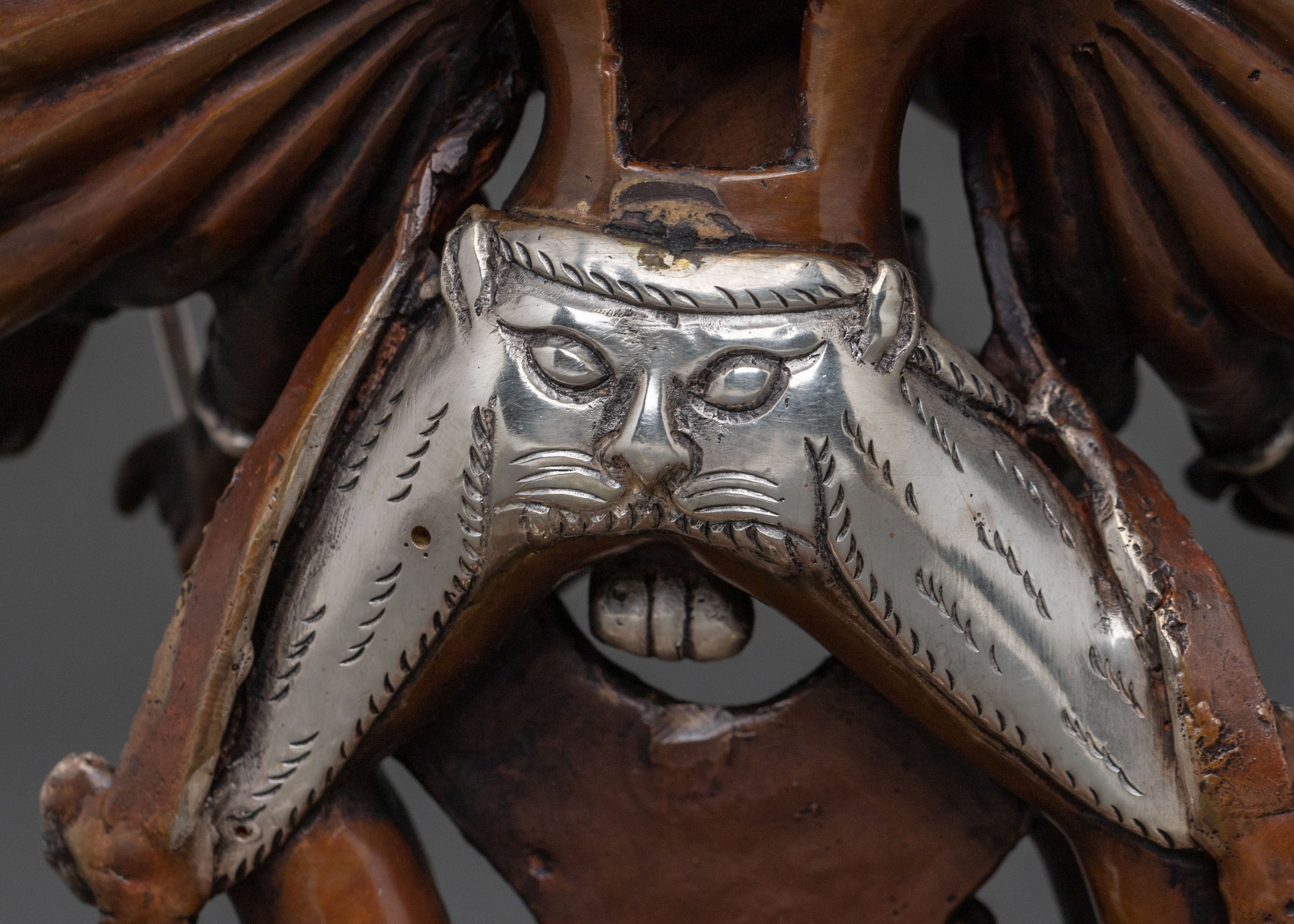 Kalachakra Spiritual Sculpture | Oxidized Copper Figure
