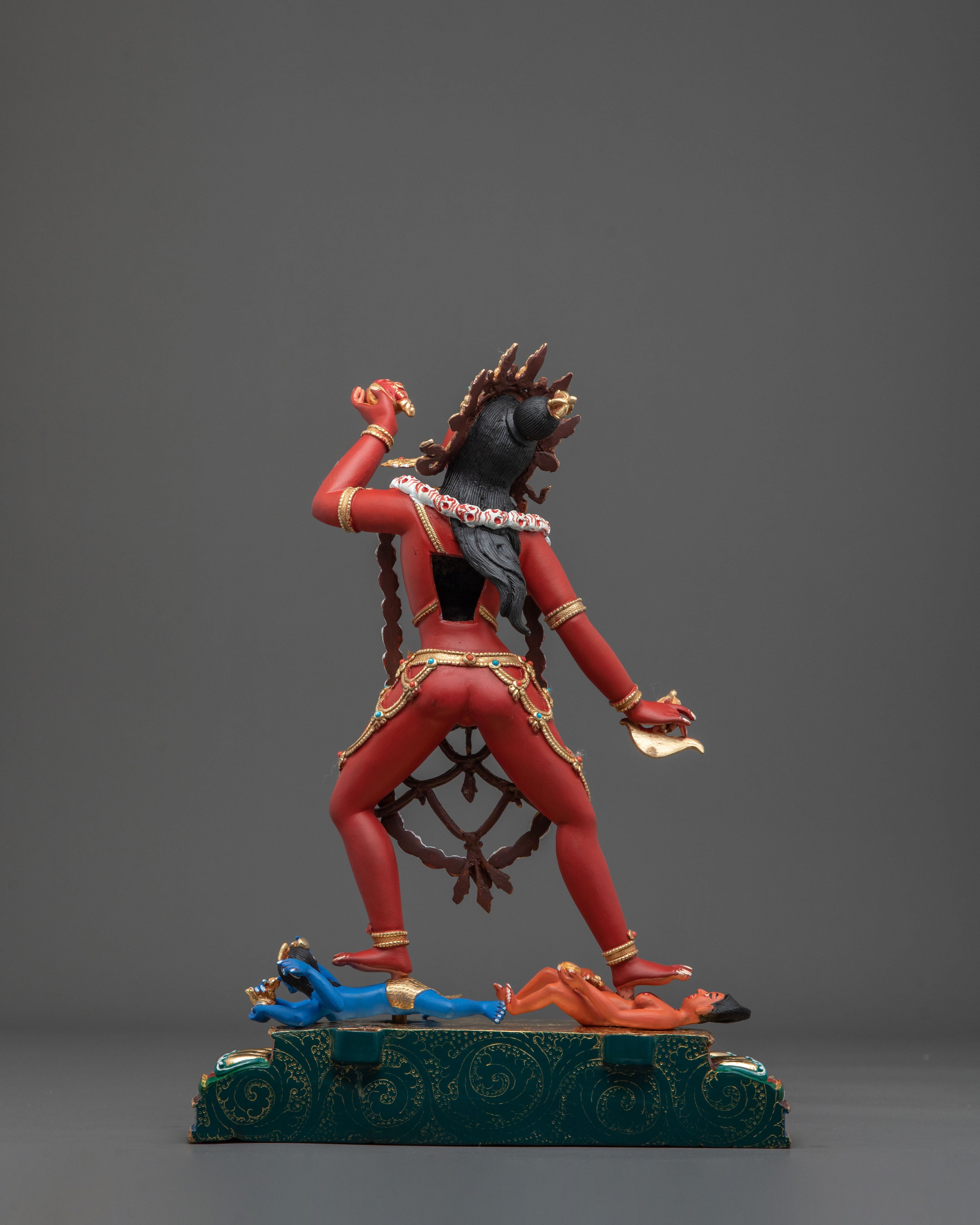 Tibetan Dakini Vajrayogini Spiritual Figurine | Sacred Protector of Vajrayana Buddhism