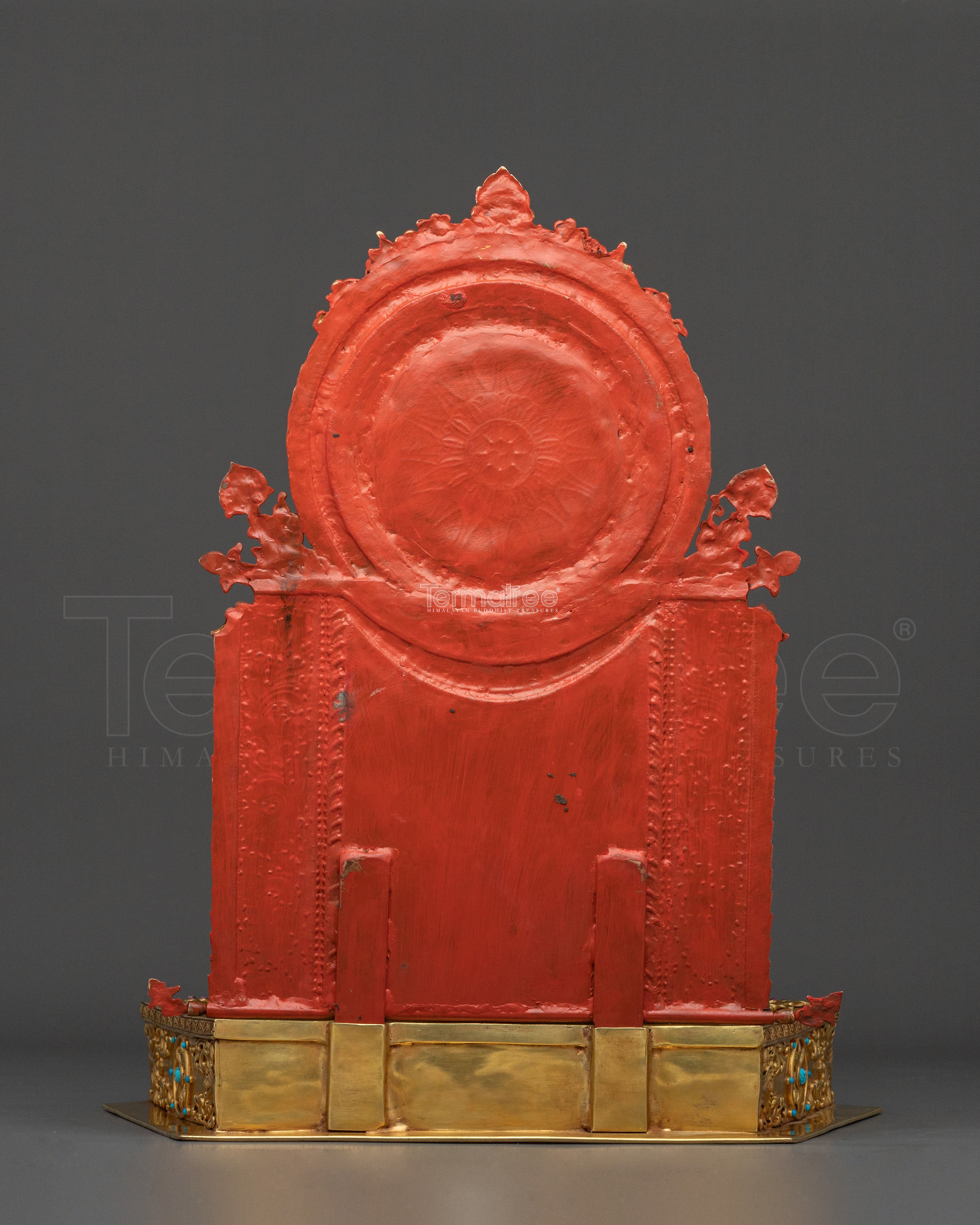 Shakyamuni Buddha Statue Seated on Throne | Enlightened one