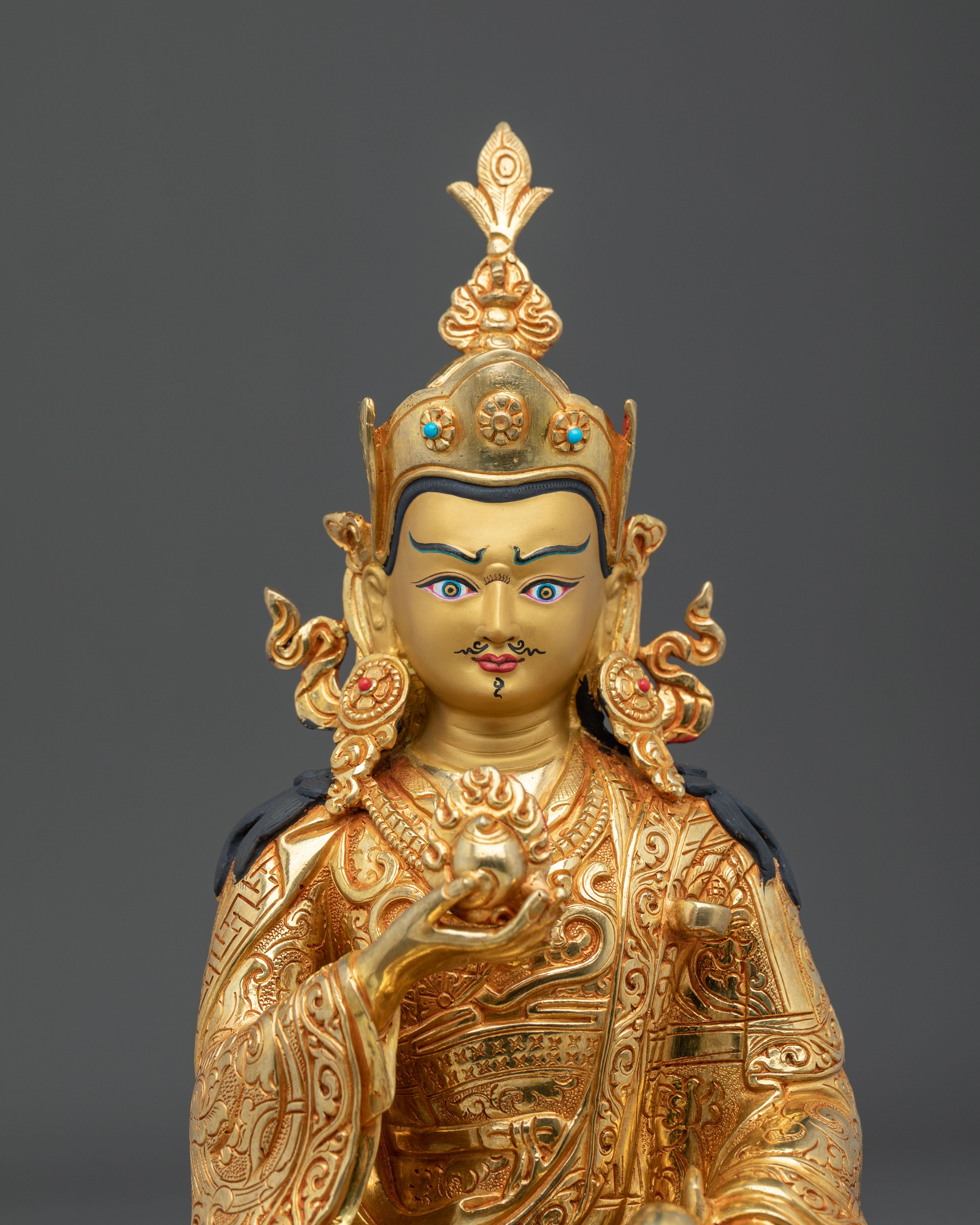 Guru Norla Statue | Sacred Tibetan Buddhist Wealth Deity
