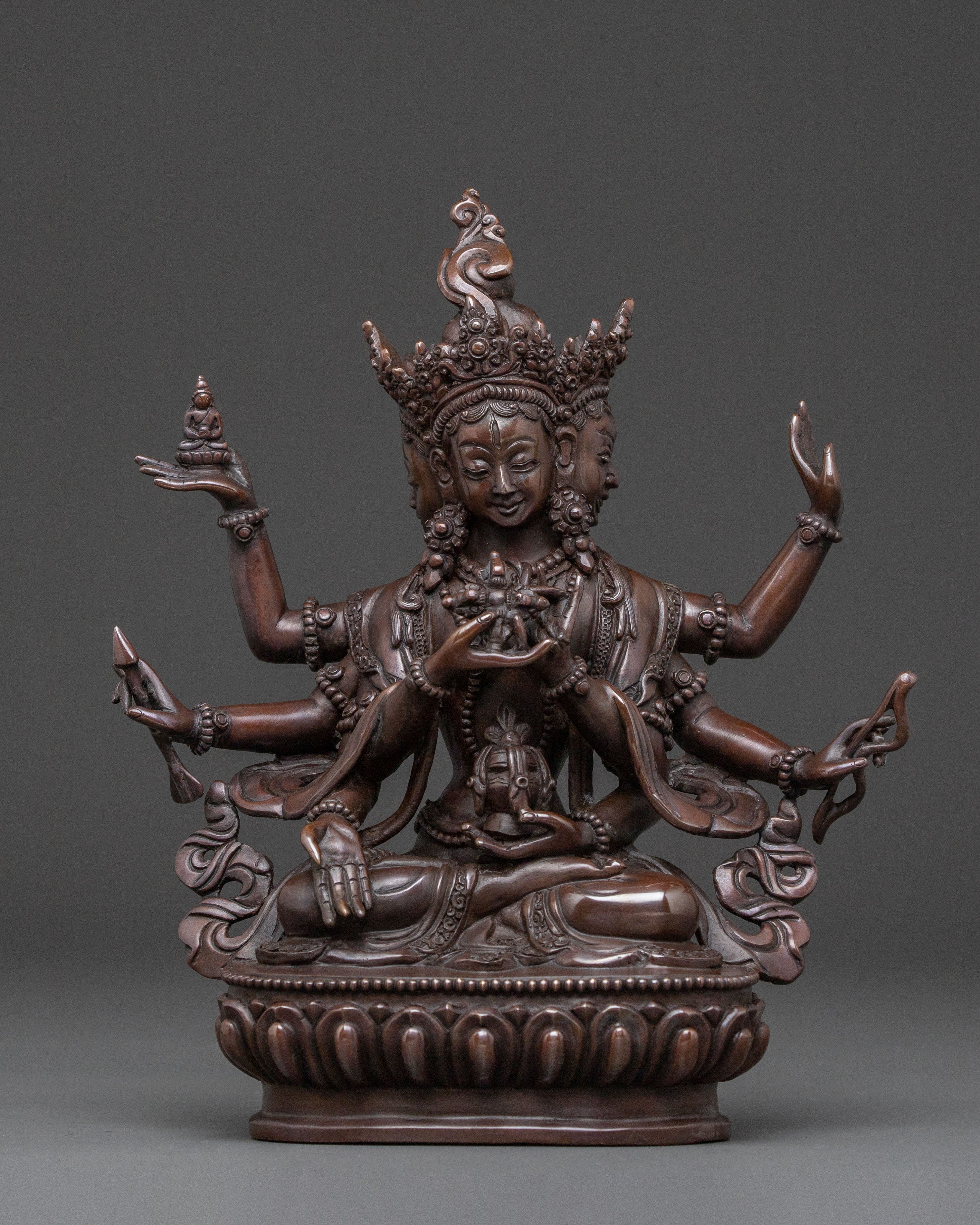 Nagyalma Handcrafted Copper Statue