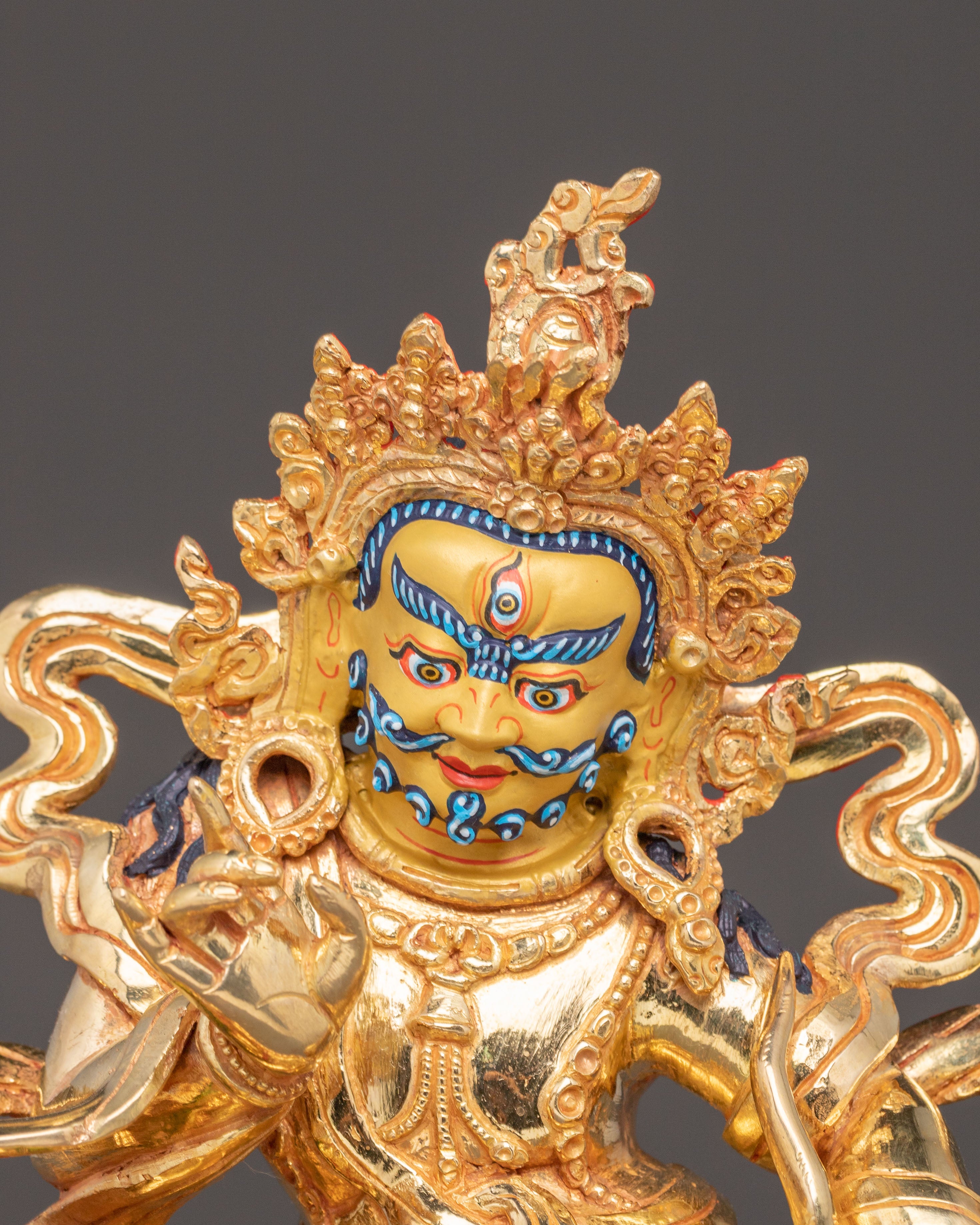 Namtoshe Golden Statue | Guardian of the Northern Heaven