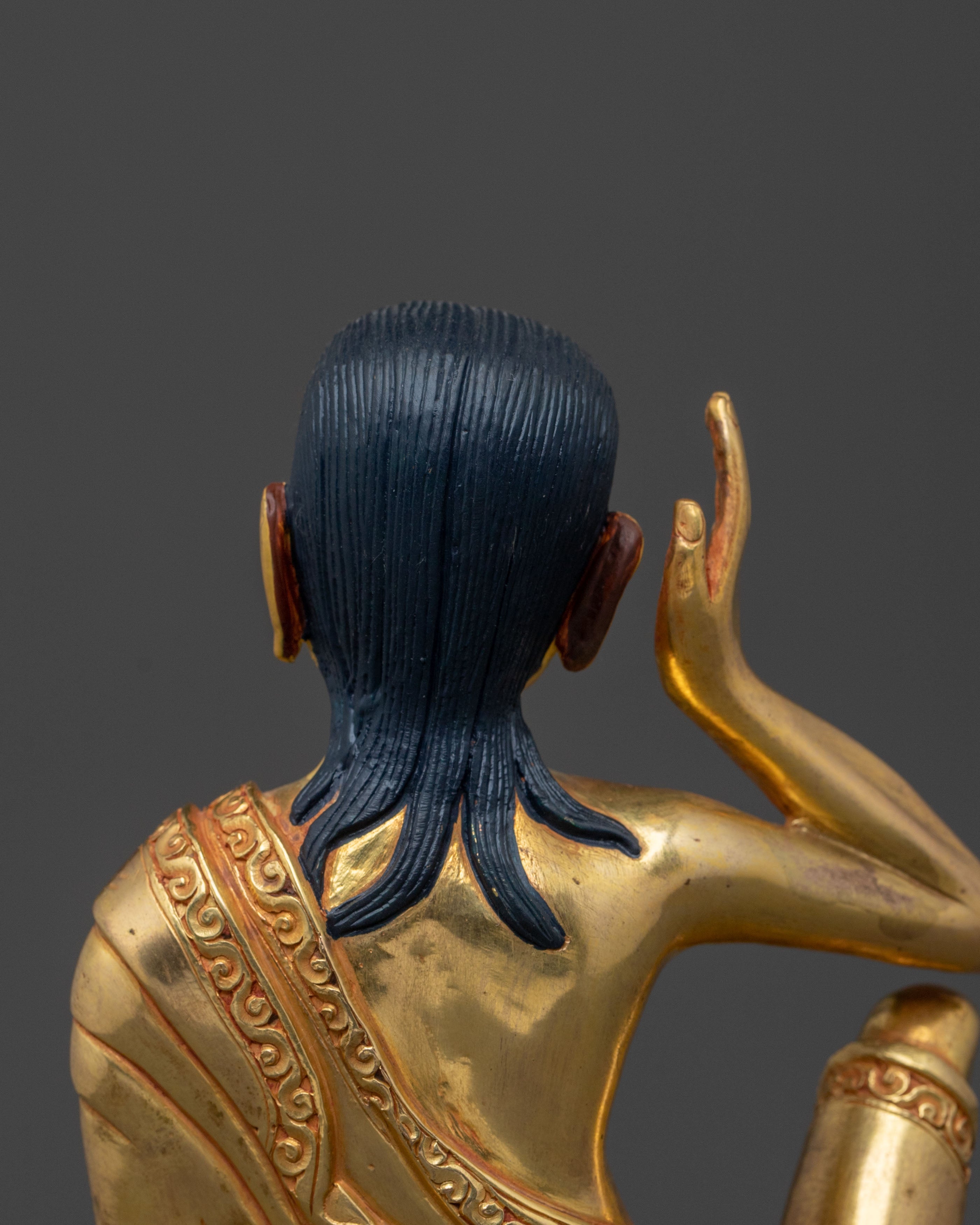 Milarepa Golden Statue | Symbol of Wisdom