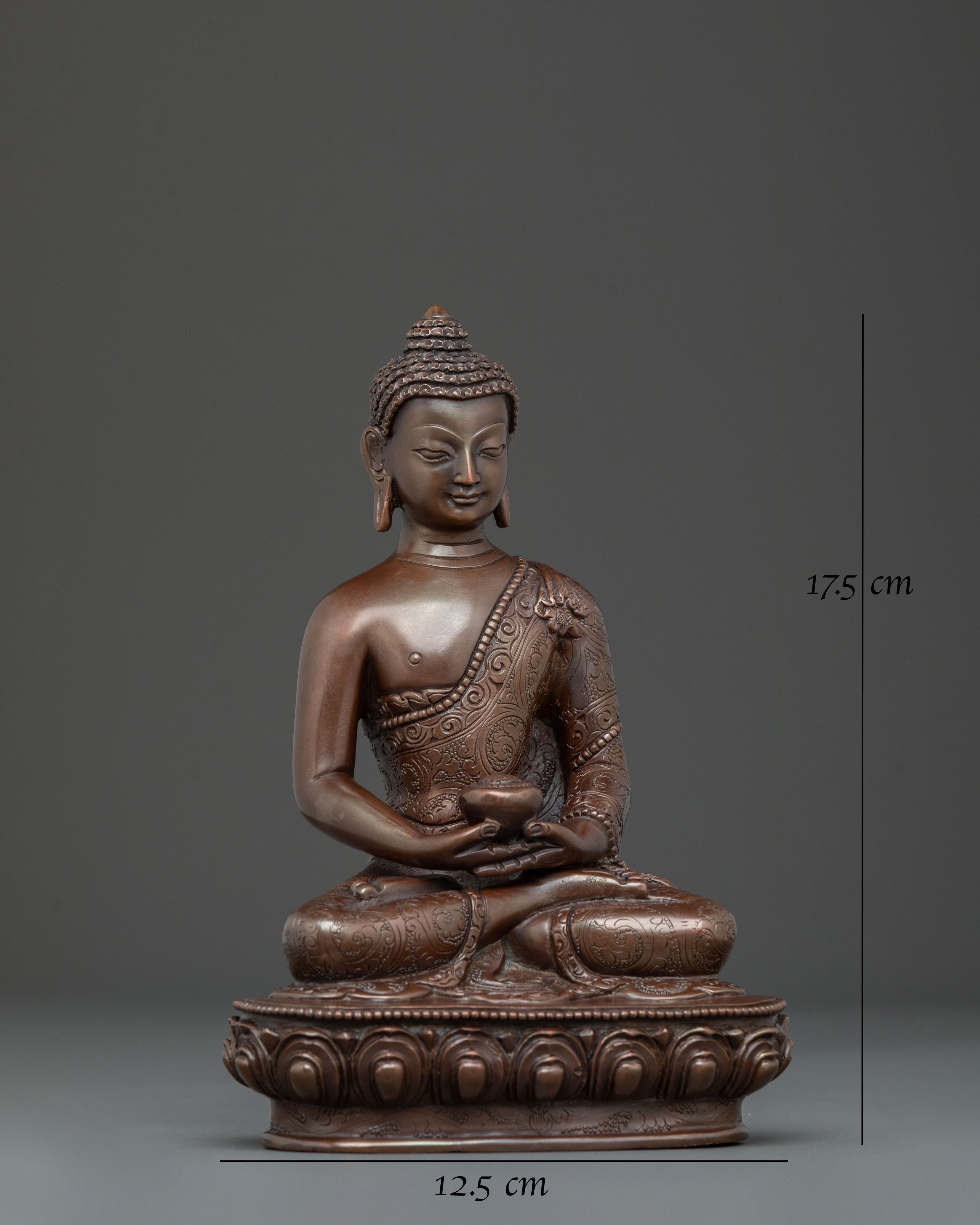Traditional Statue of Amitabha Buddha | Buddhist Altar Decor