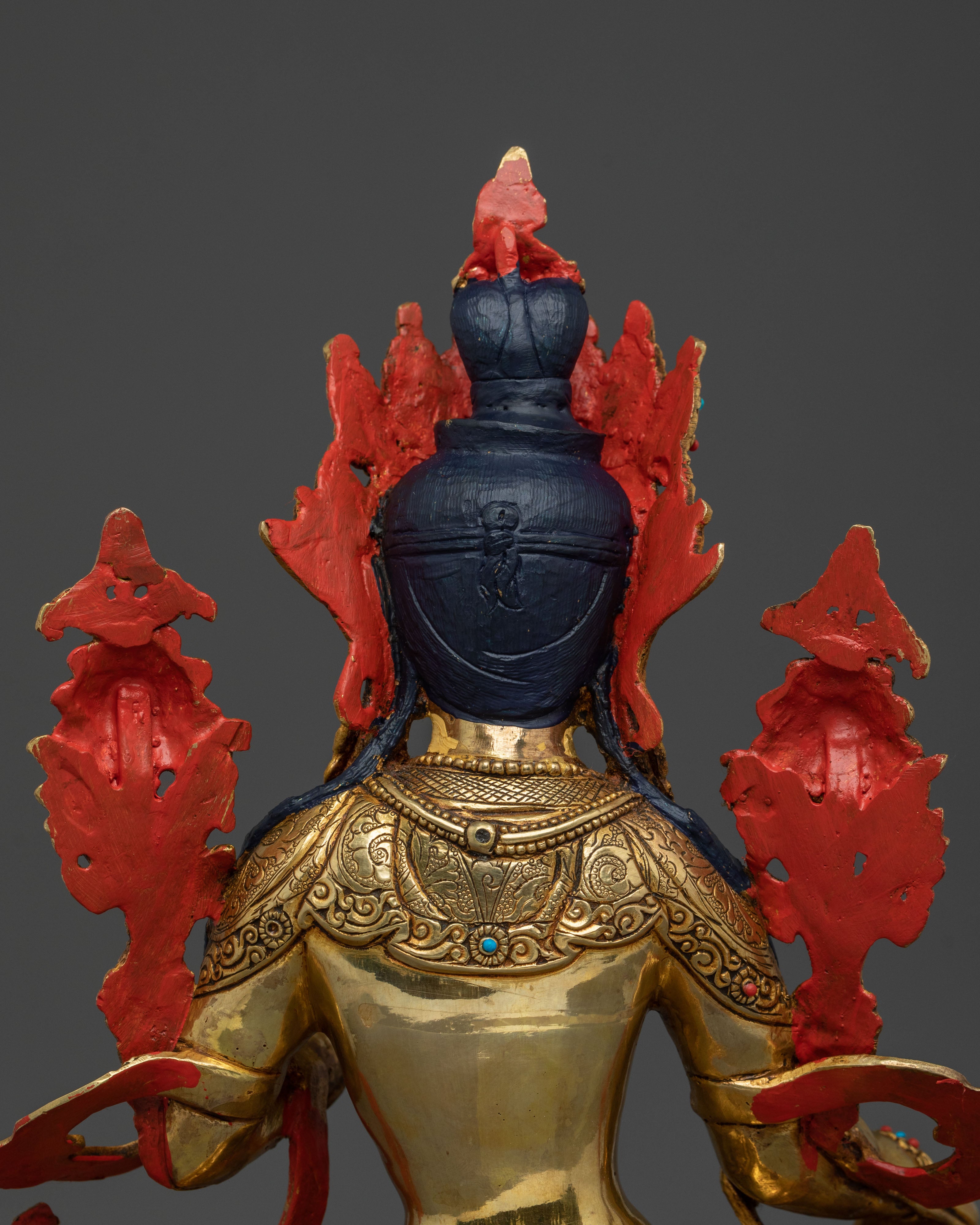 Tibetan Green Tara Statue | Healing Goddess