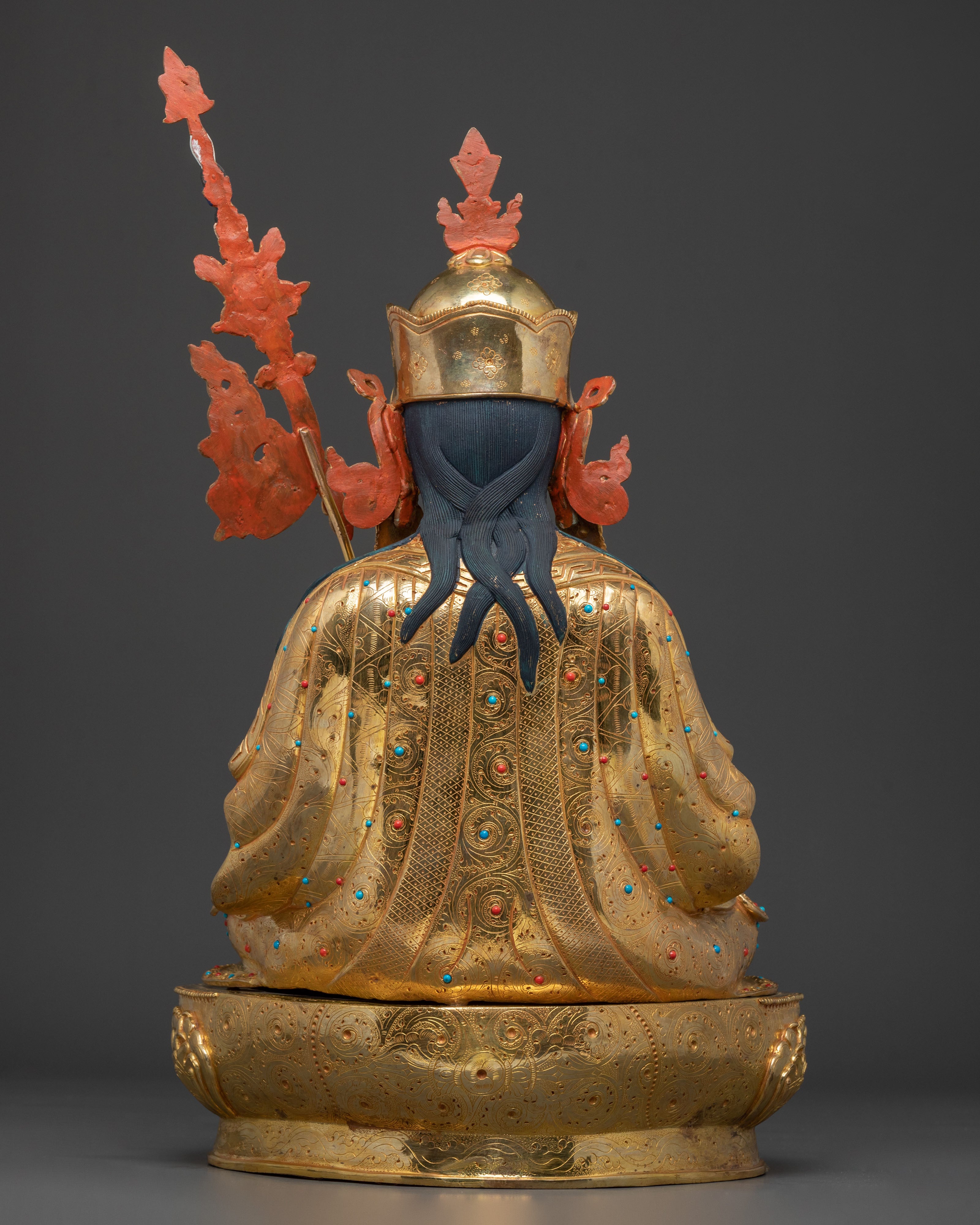 Handcrafted Guru Tsokye Dorje Statue | Lotus Born Vajra Guru of Wisdom and Power