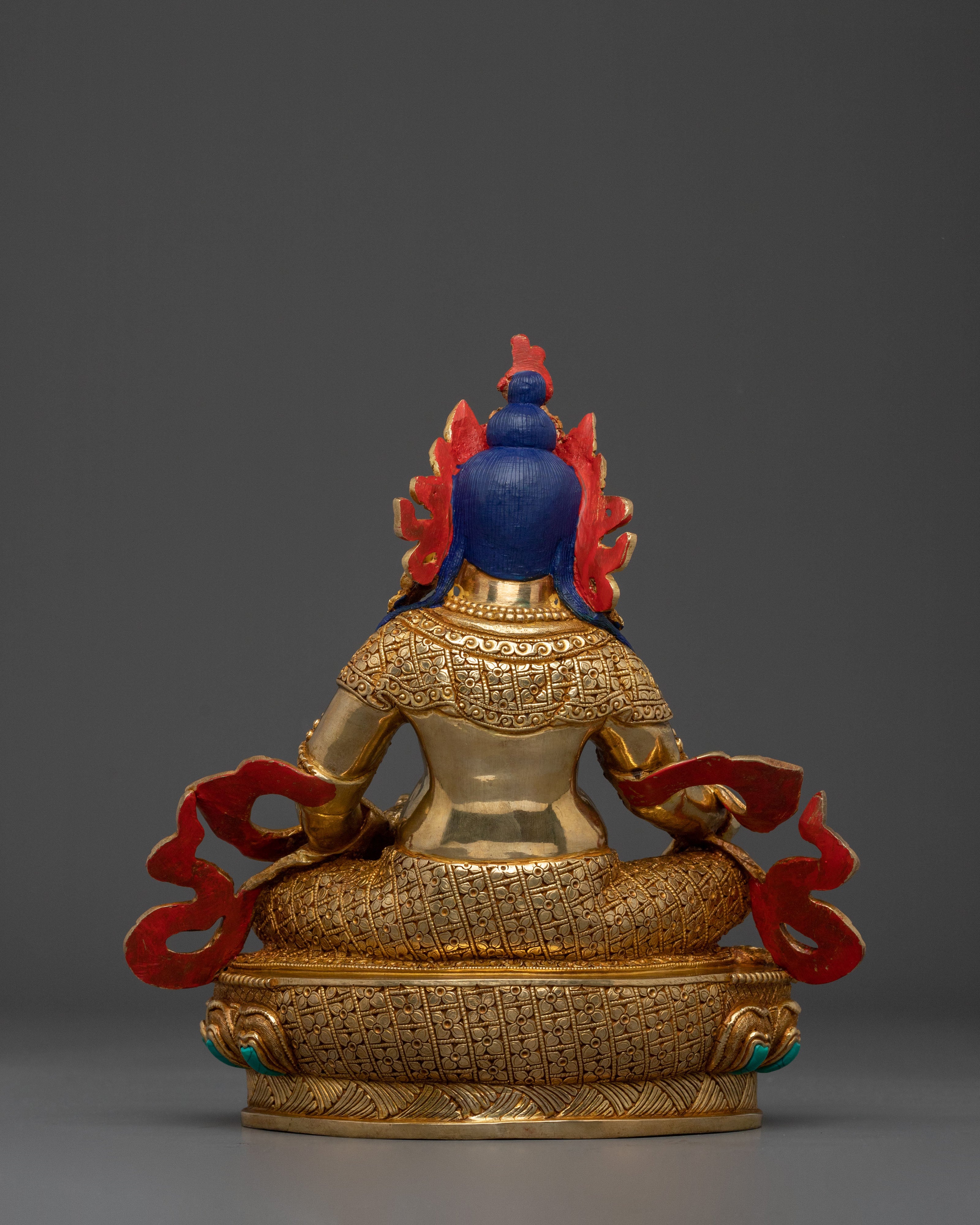 Tibetan Deity Dzambhala Figurine | God of Wealth