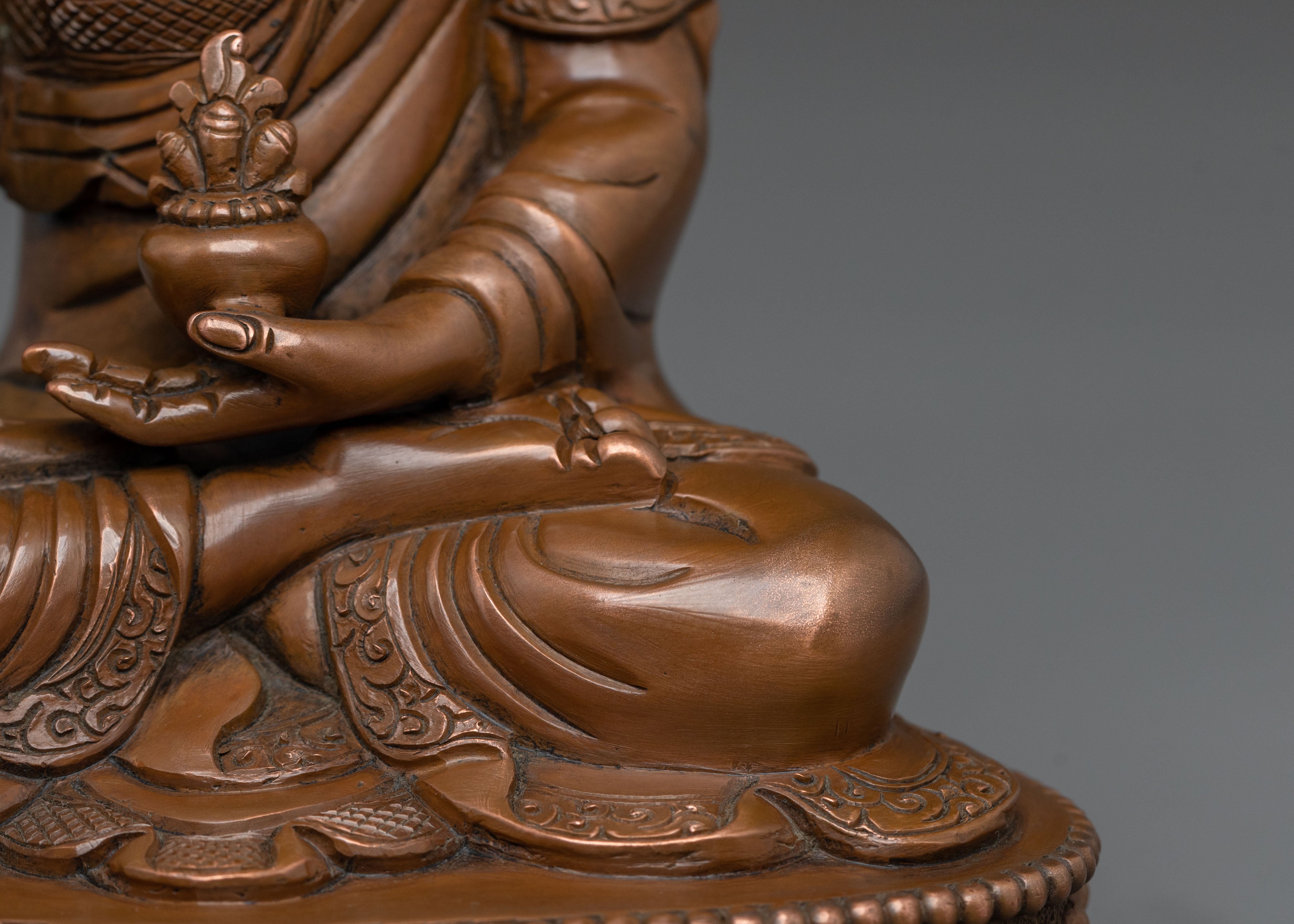 Medicine Buddha Figurine of Healing Light | Buddhist Shrine