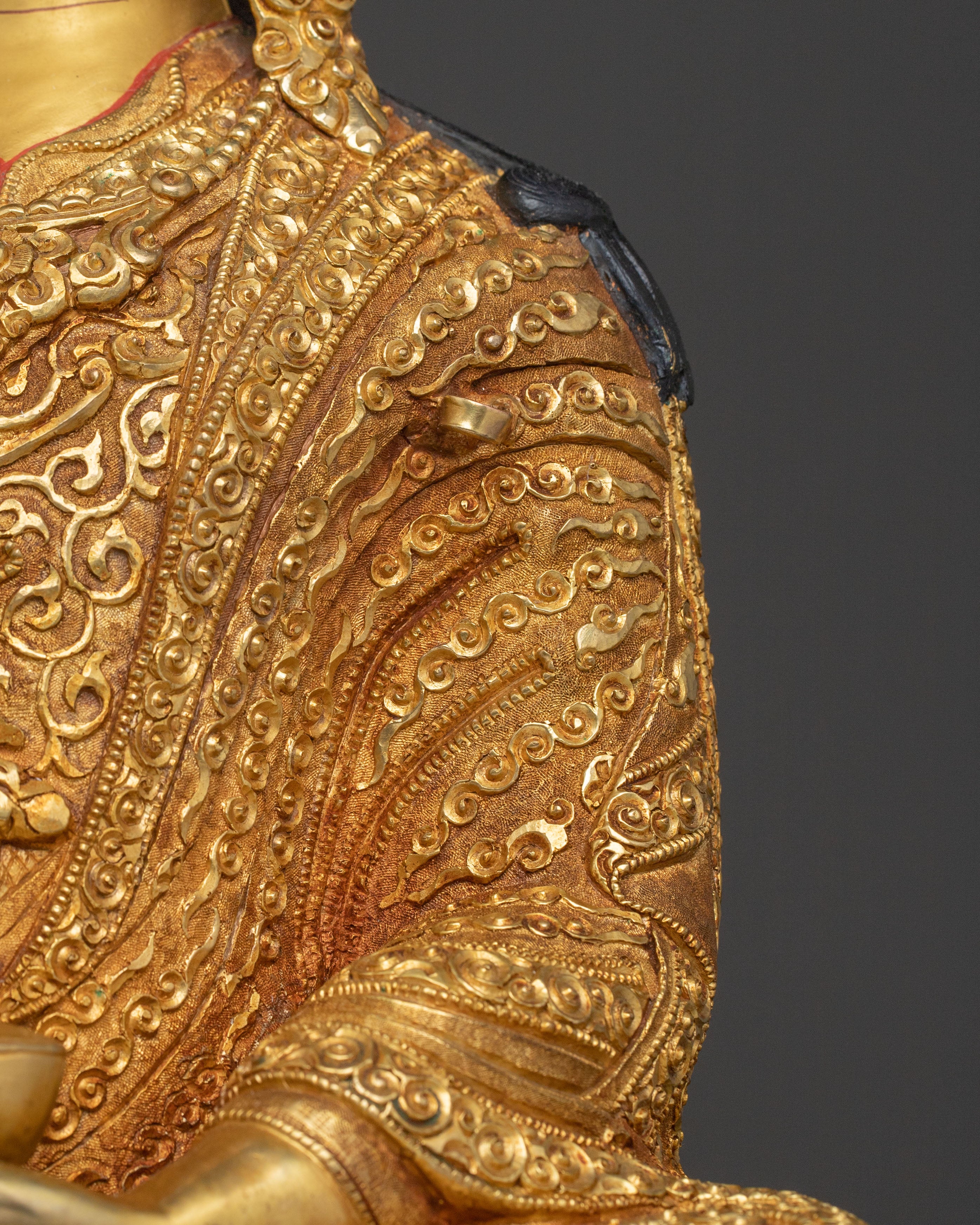 Guru Rinpoche Himalayan Handcrafted Statue | The Vajrayana Master