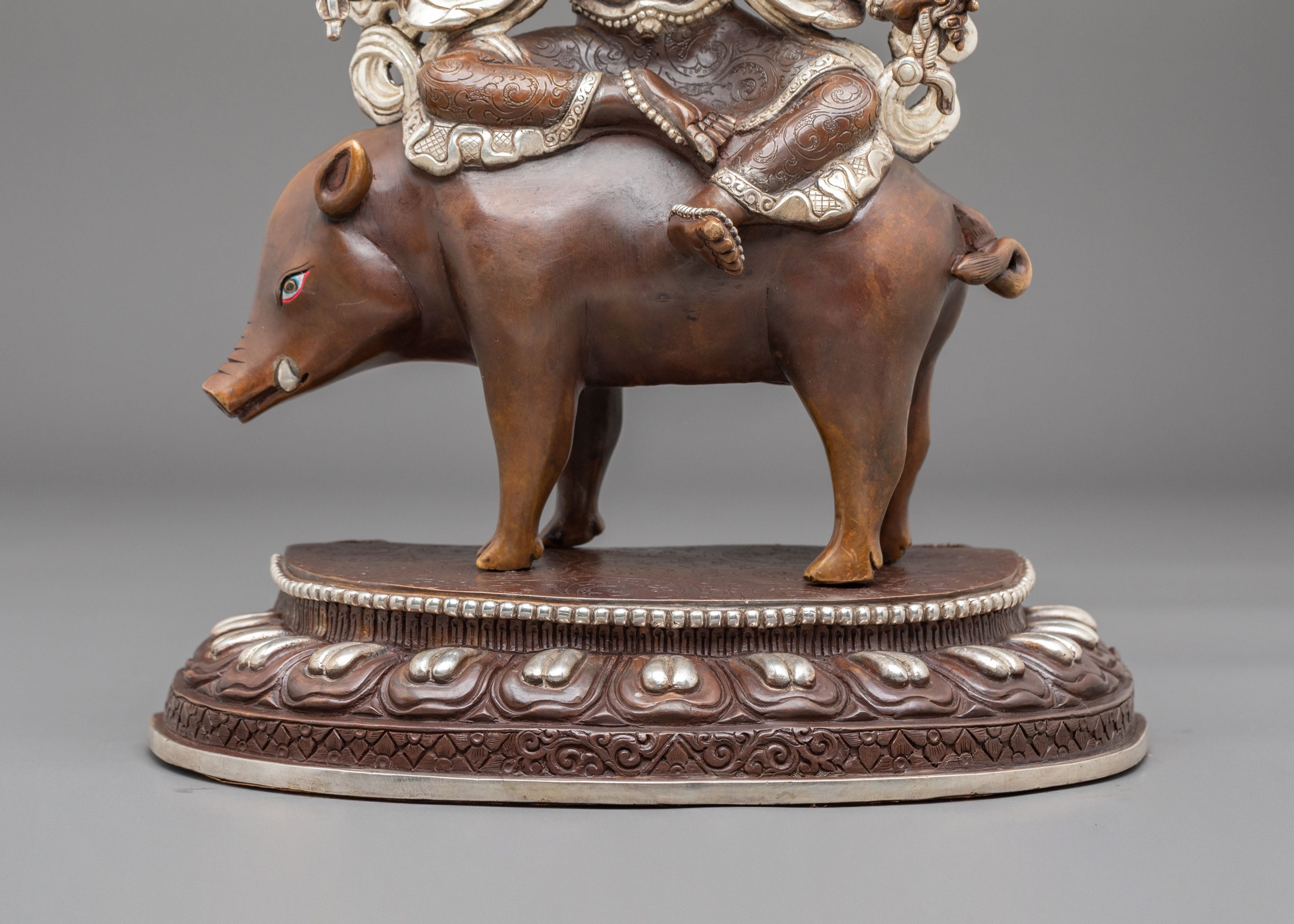 Marici Oxidized Copper Sculpture | Divine Protector