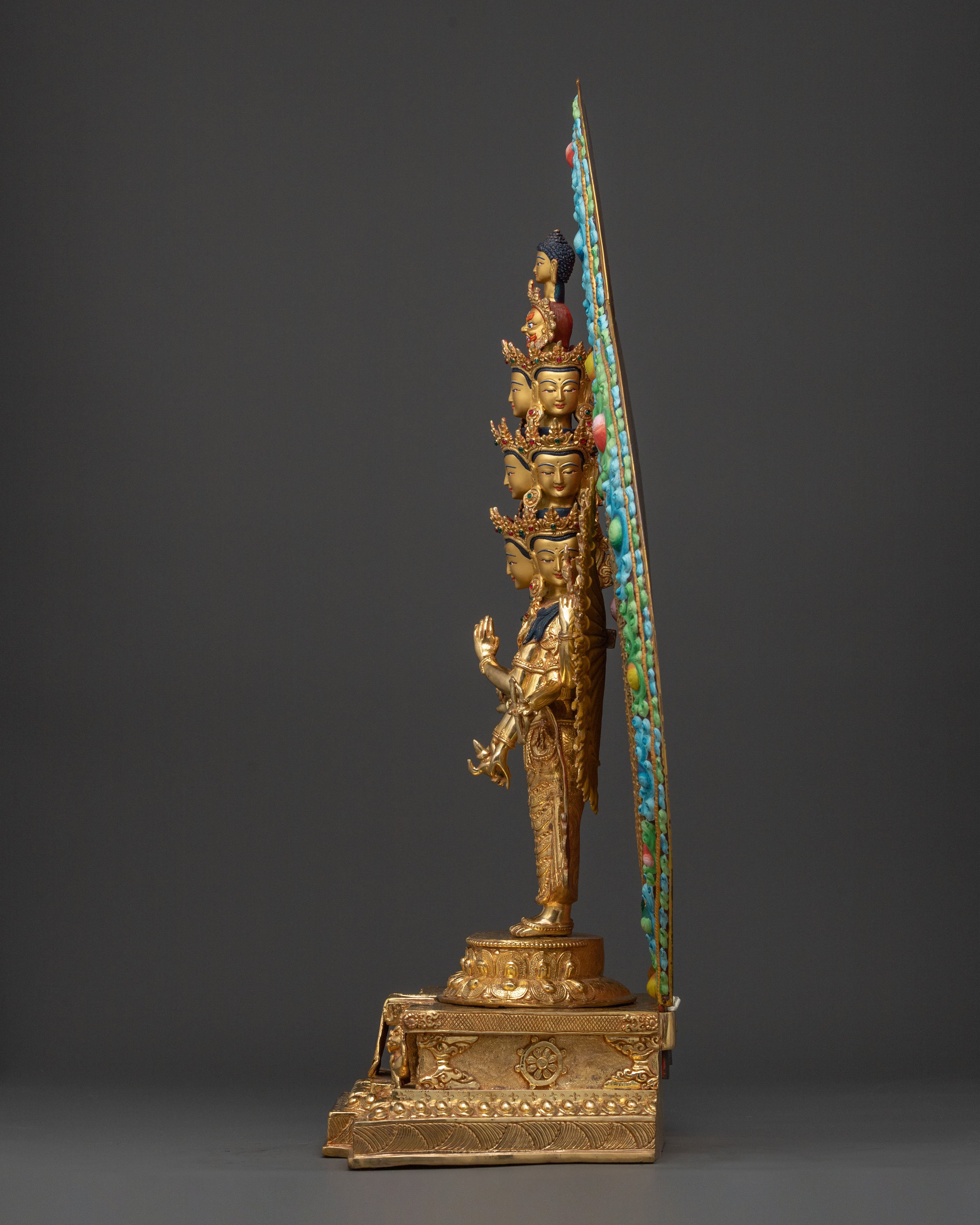 1000 Armed Chenrezig Statue | Made in Nepal