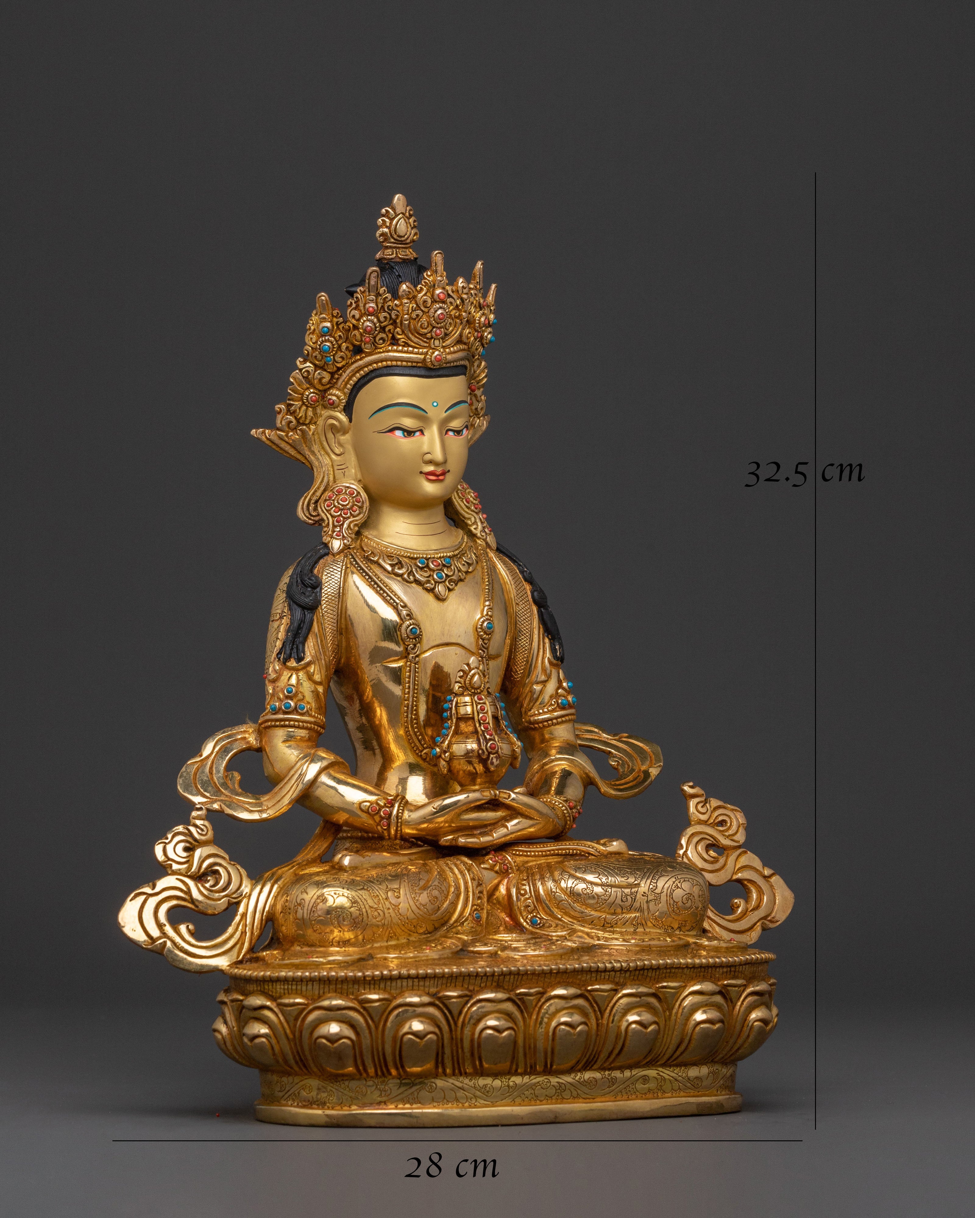 Amitayus Buddha Statue | Spiritual Decor