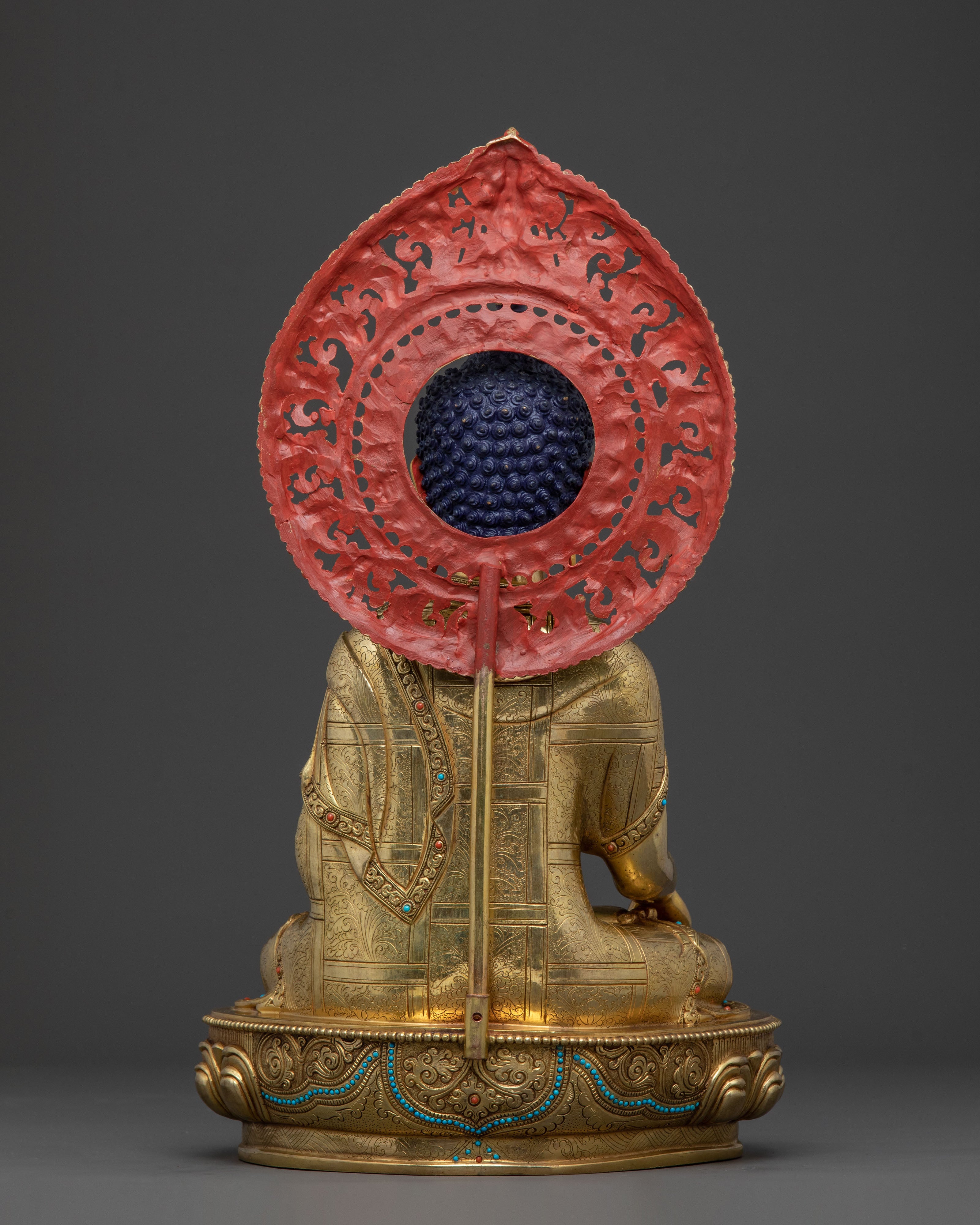 Handmade Shakyamuni Buddha Himalayan Statue