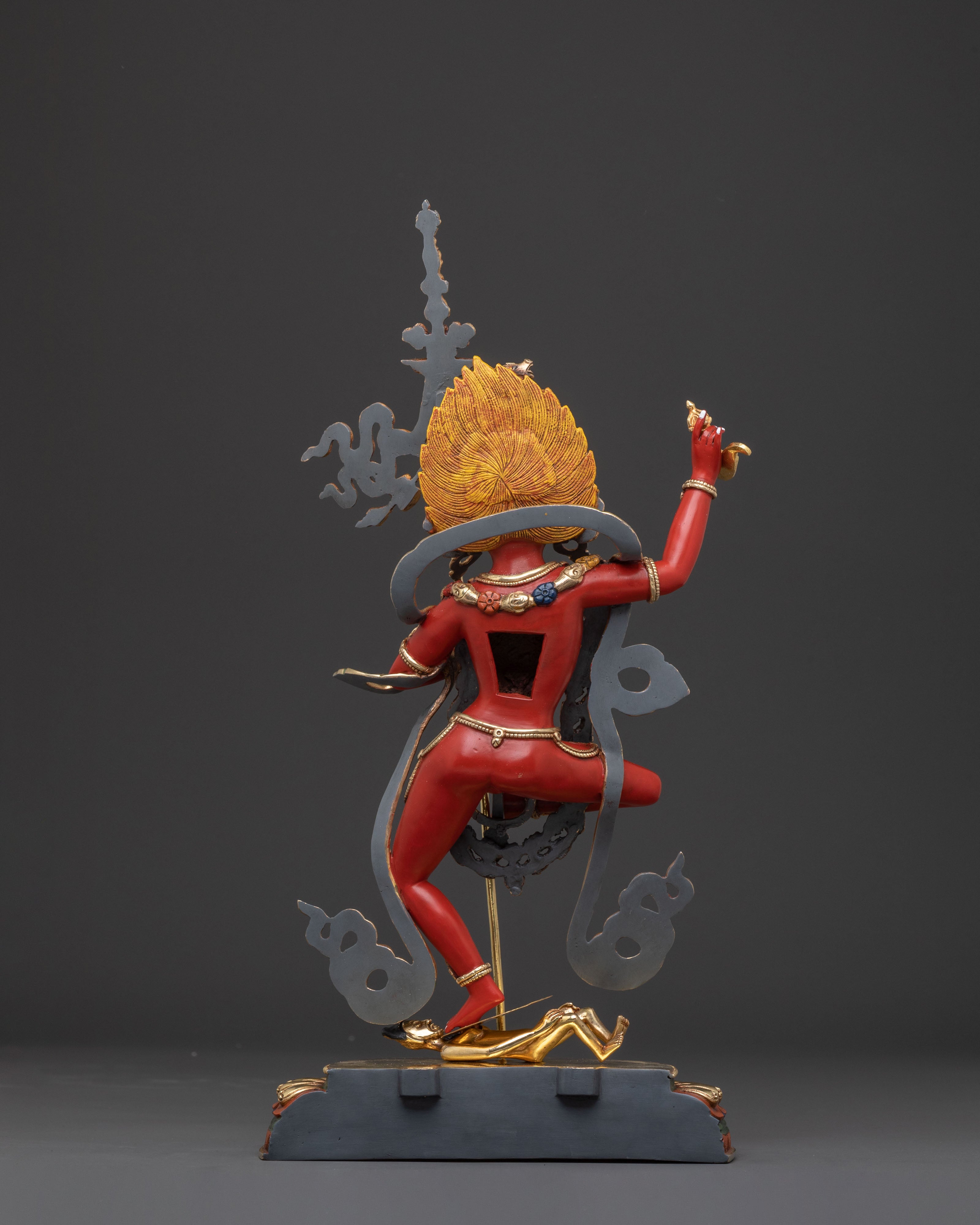 Dorje Phagmo Wrathful Statue: Union of wisdom