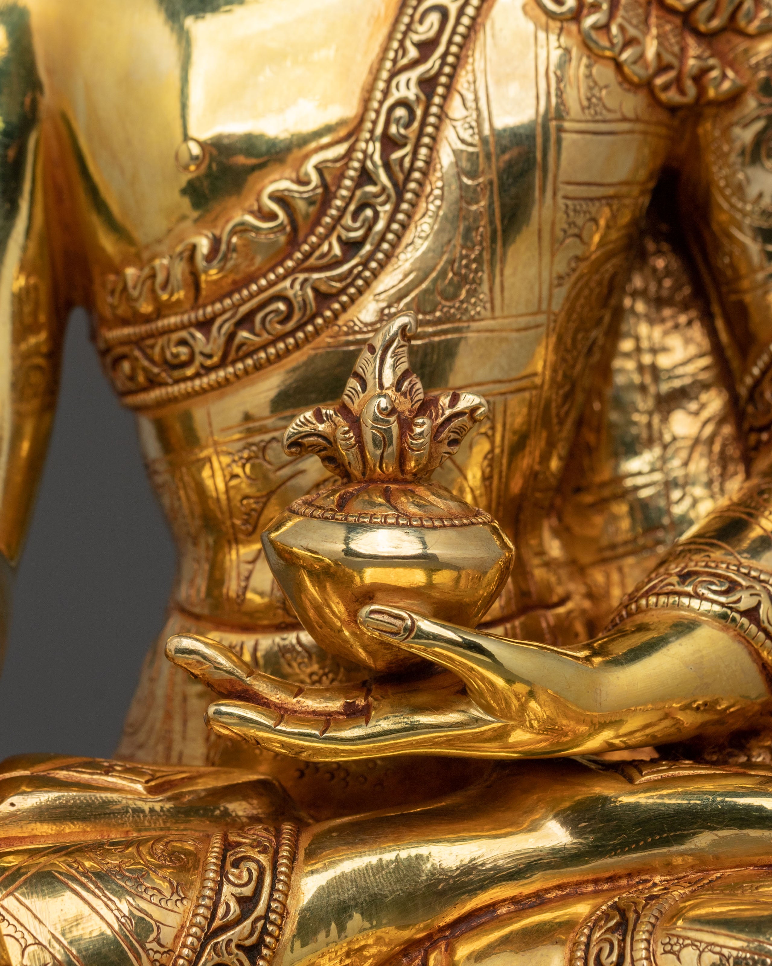Three Buddhas Statue Set | Buddhist Altar Decor