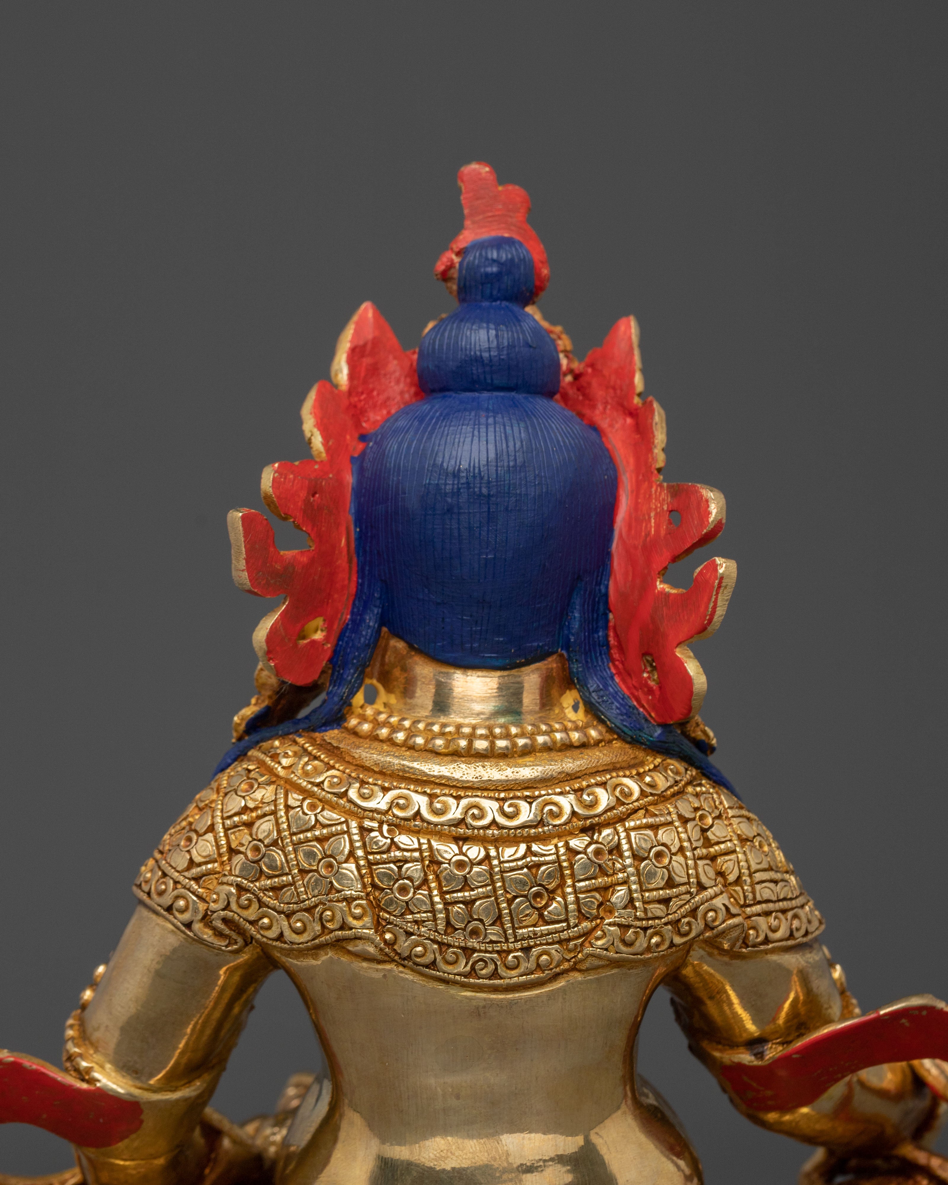 Tibetan Deity Dzambhala Figurine | God of Wealth