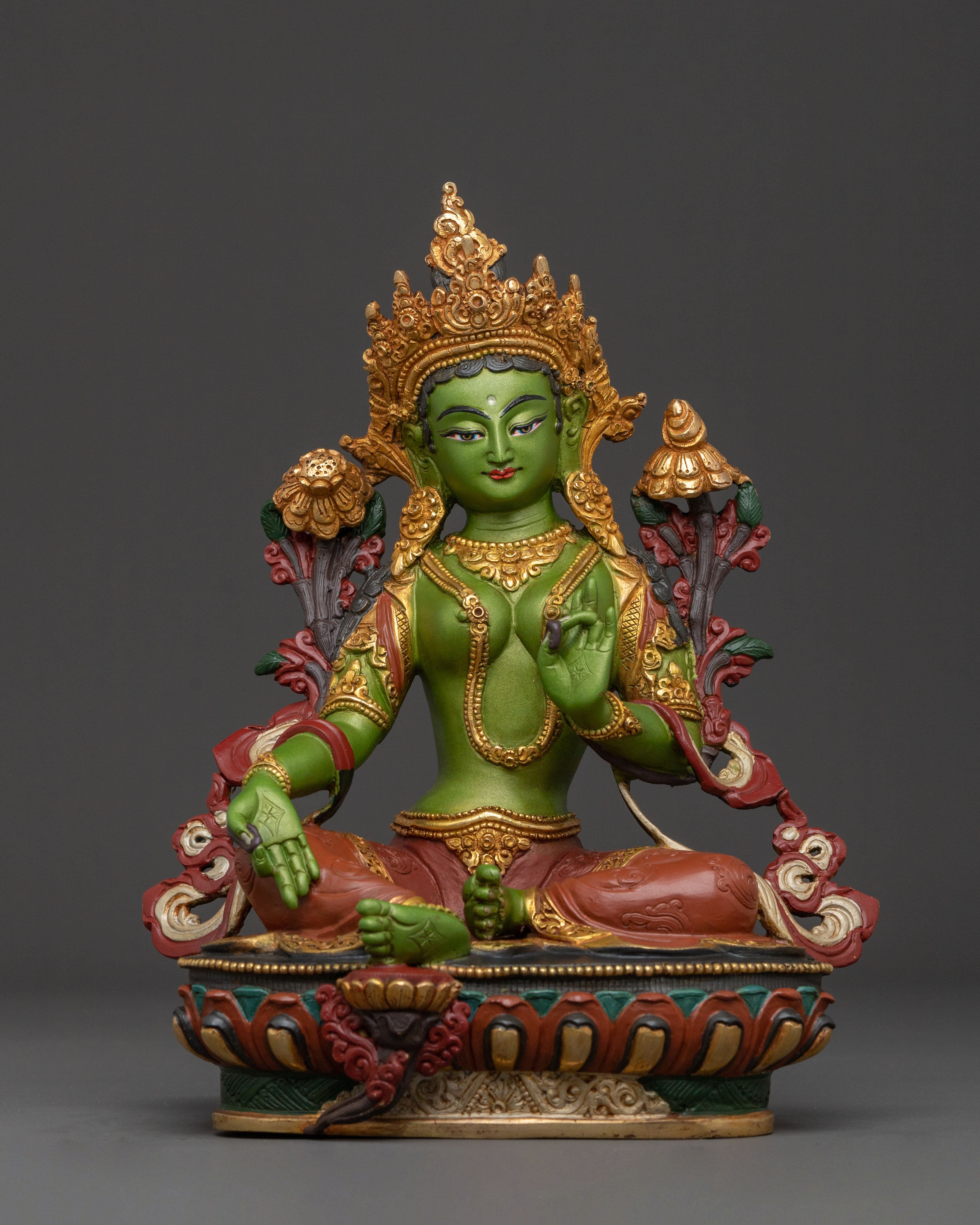 Green Tara Statue 
