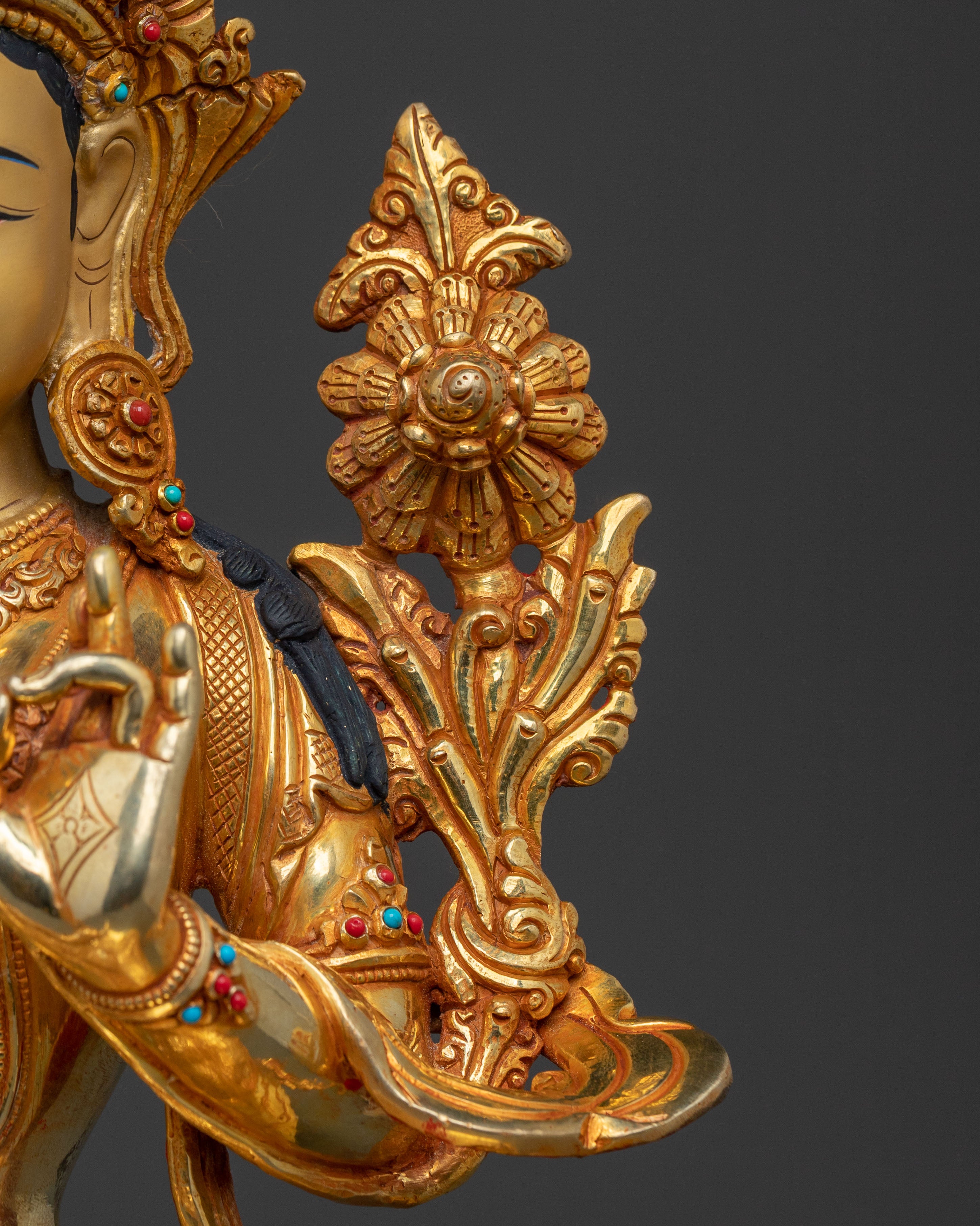 Green Tara Statue Protector of All | Symbol of Compassion