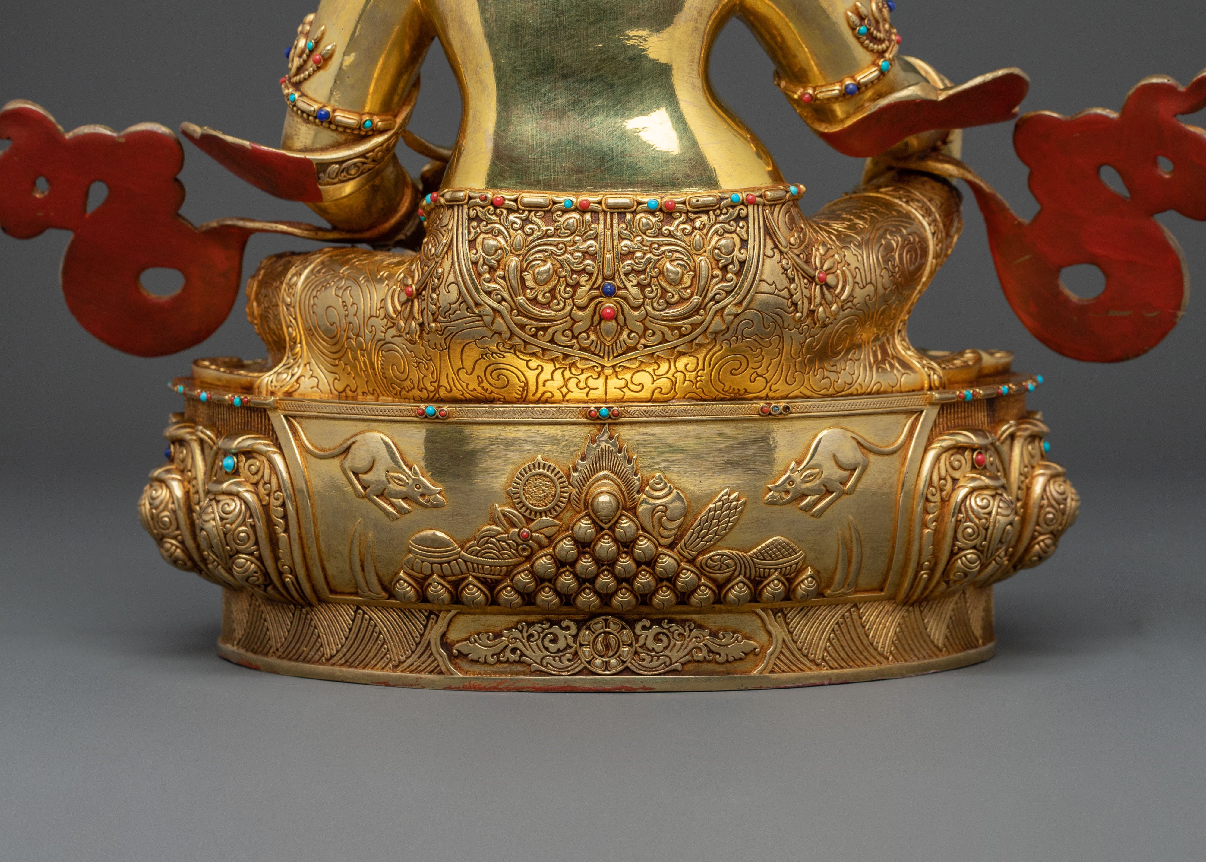 Wealth Deity: Dzambhala Statue | Spiritual Figurine
