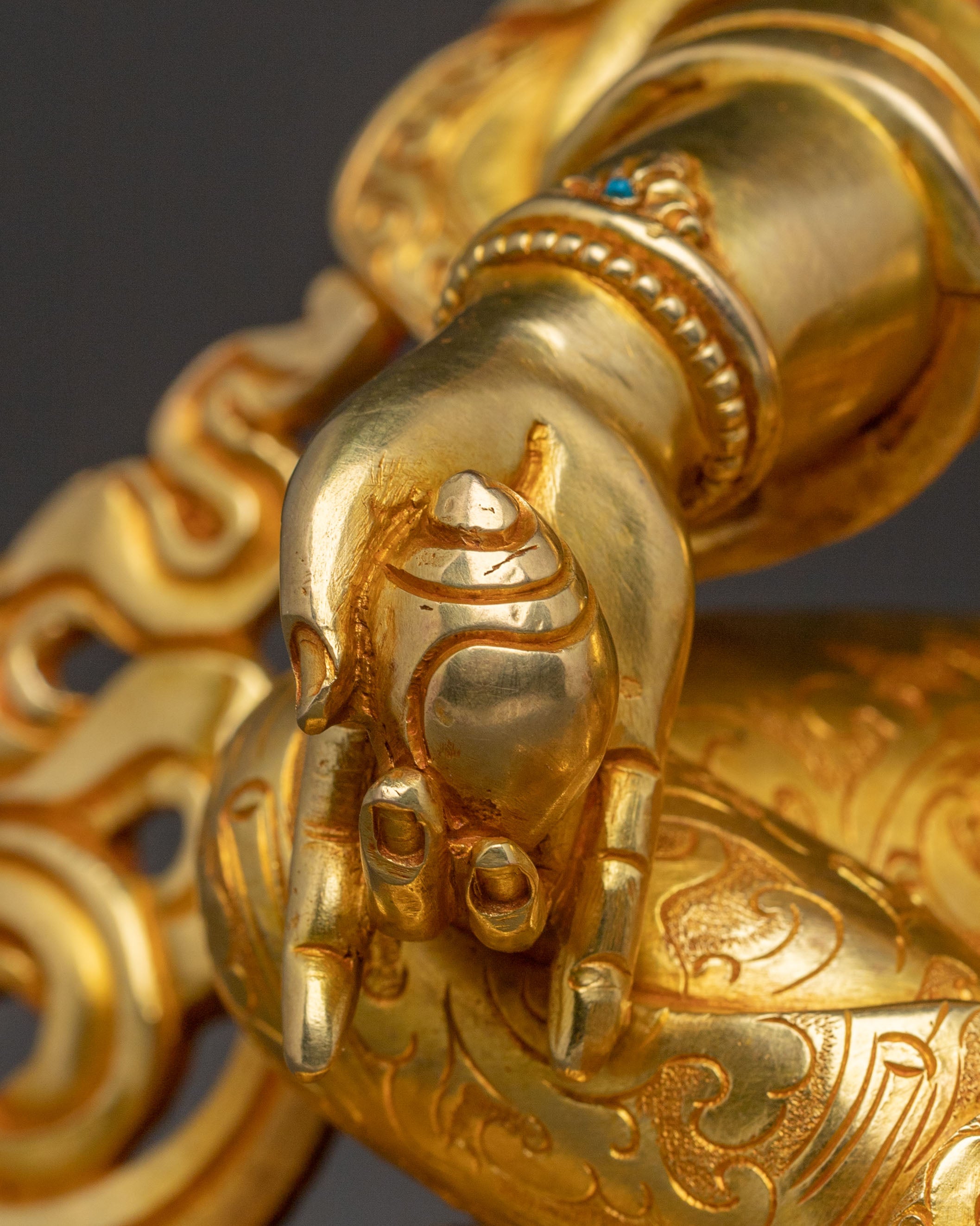 Sacred Statue of Lord Dzambhala | Guardian of Wealth