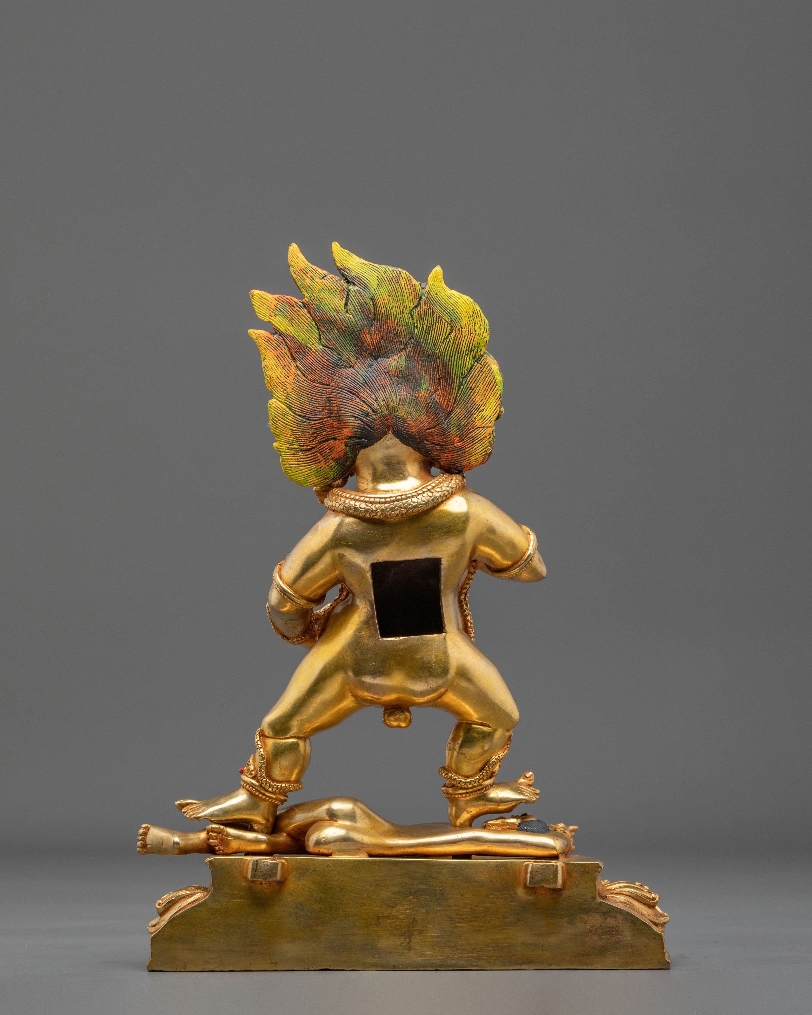 Black Dzambhala Statue | Tibetan Buddhist Protector
