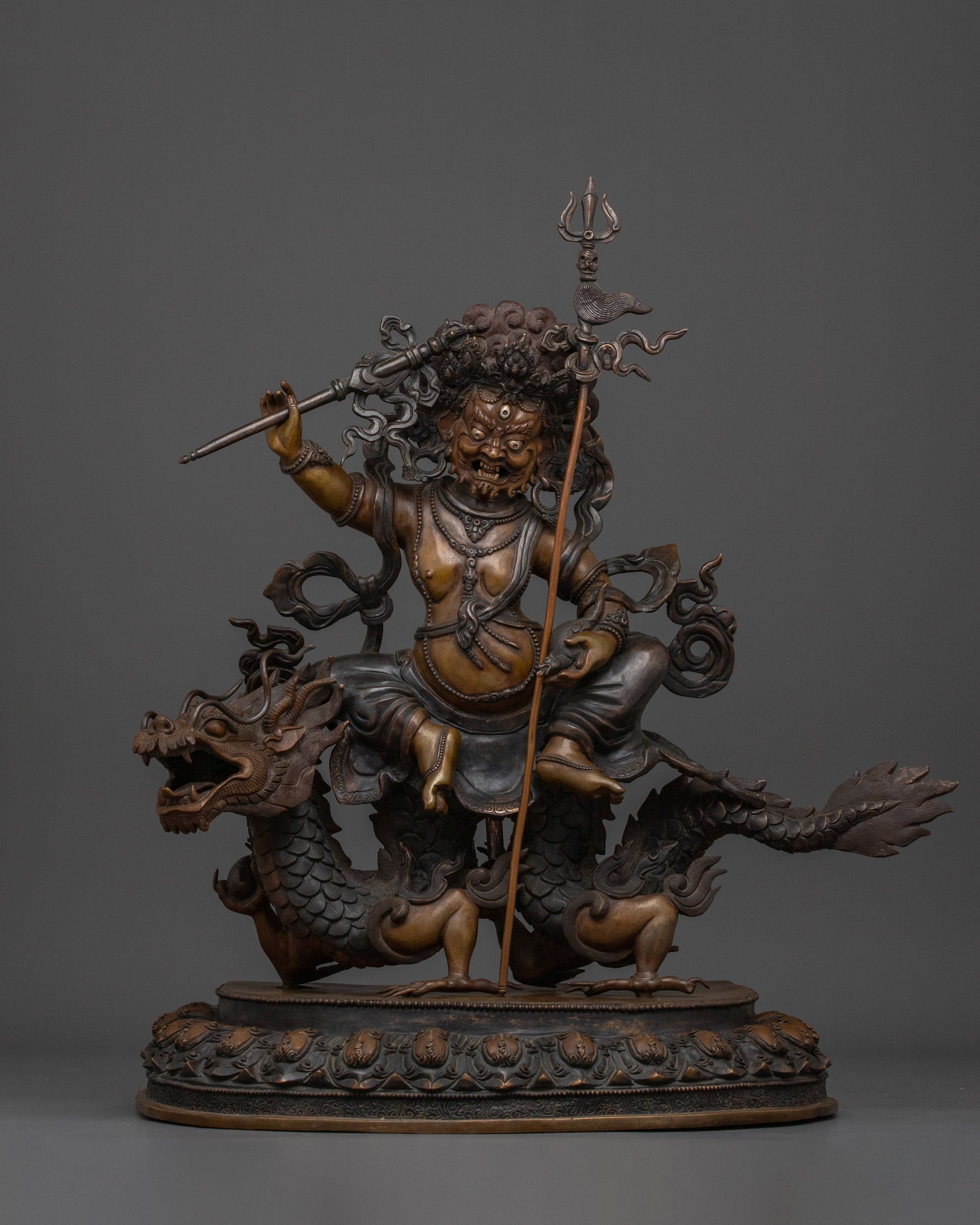 White Dzambhala Statue | Wealth God