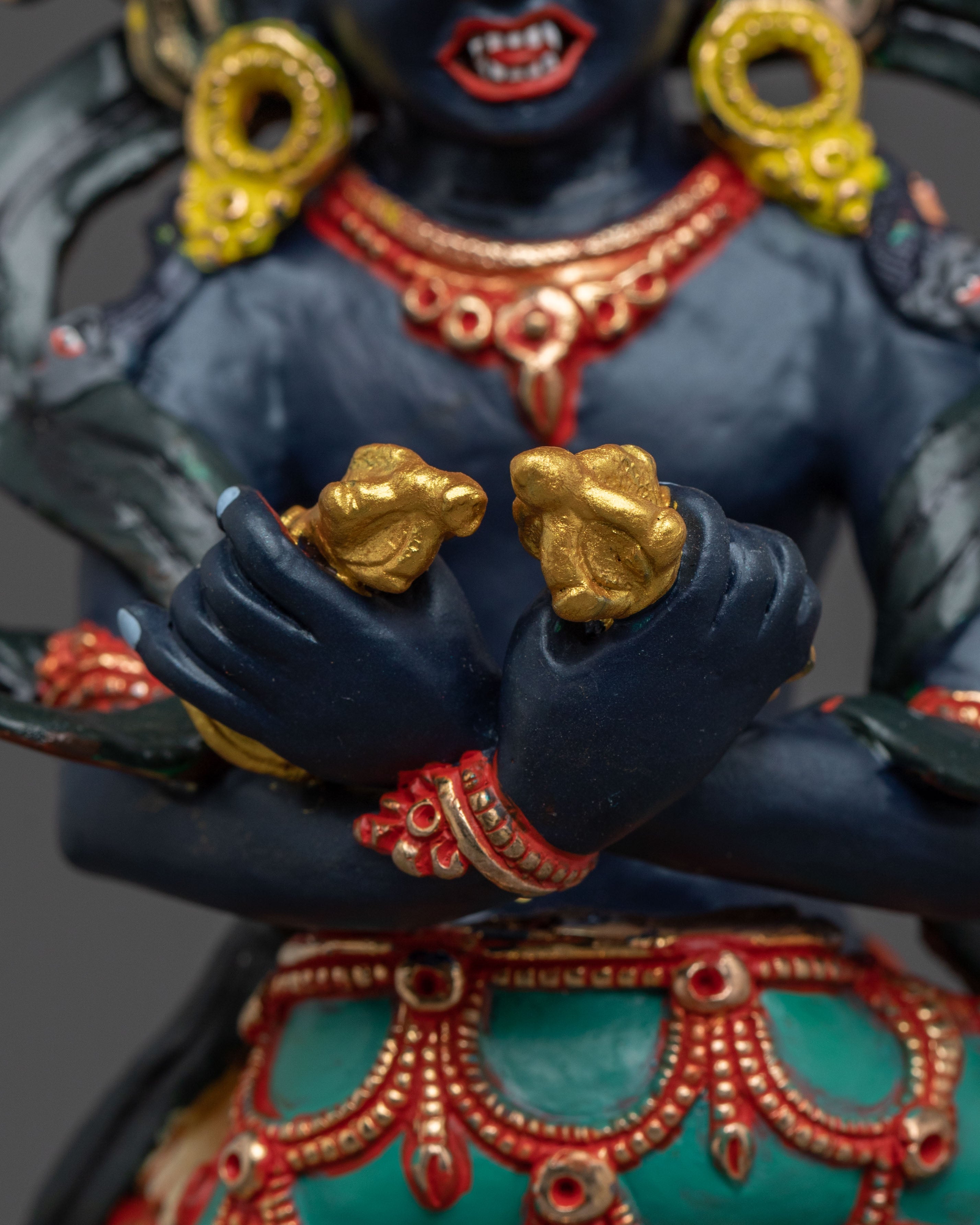 Kalachakra Sacred Sculpture with Consort | Home Decor