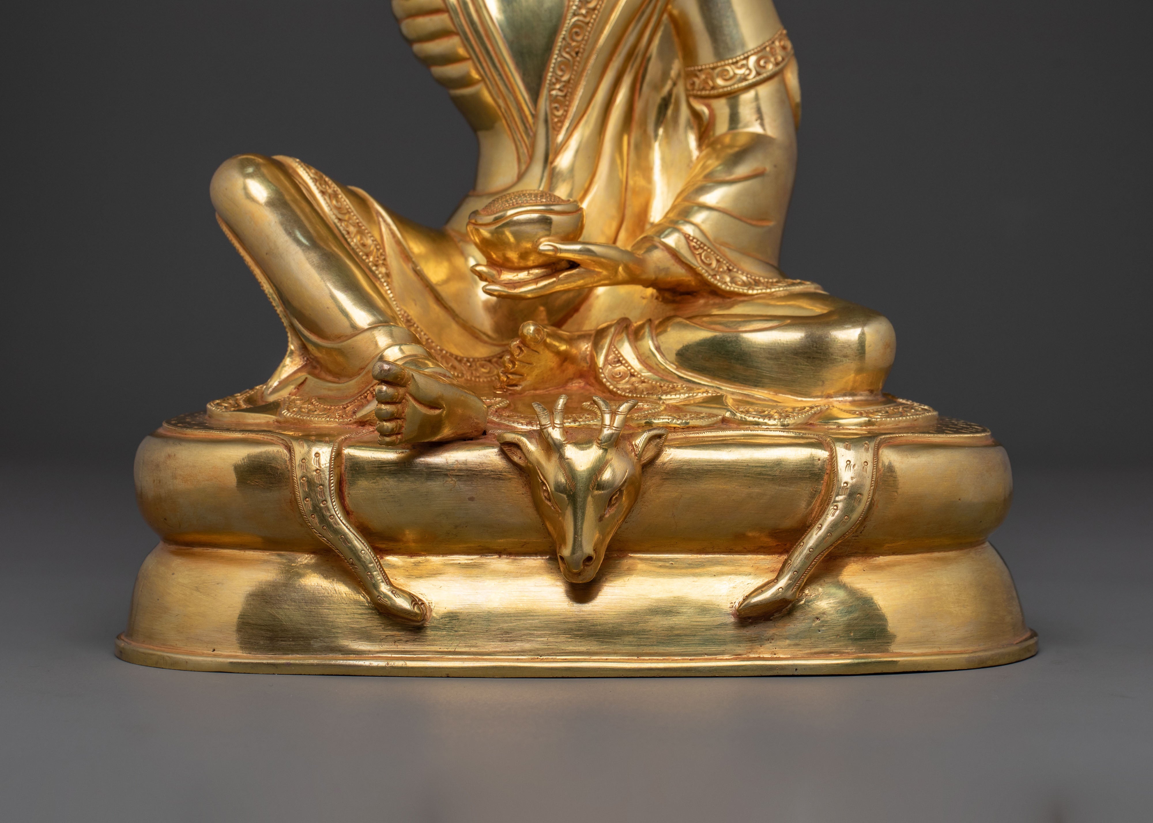 Milarepa Buddhist Master Statue | Buddhist Master of Meditation