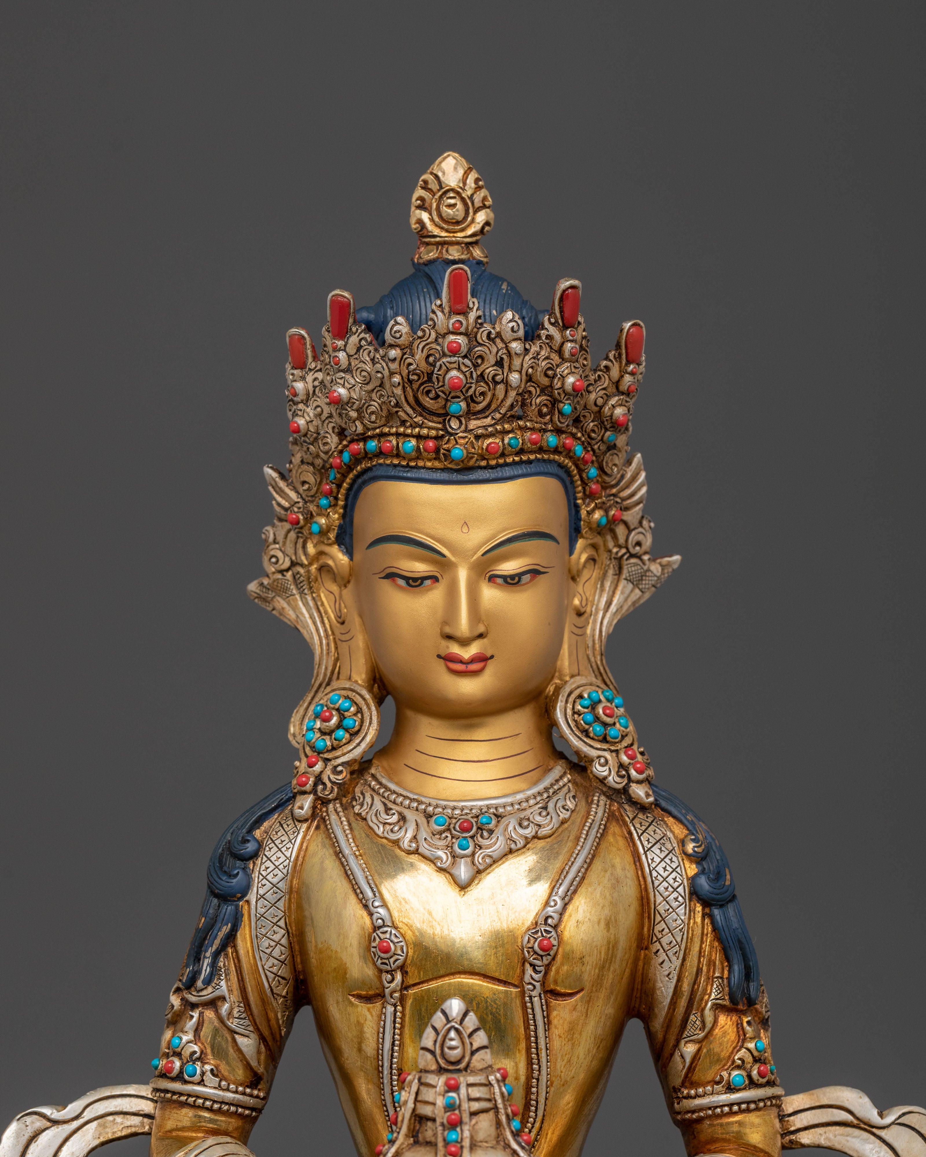 Amitayus Sacred Statue | Long Life Deity