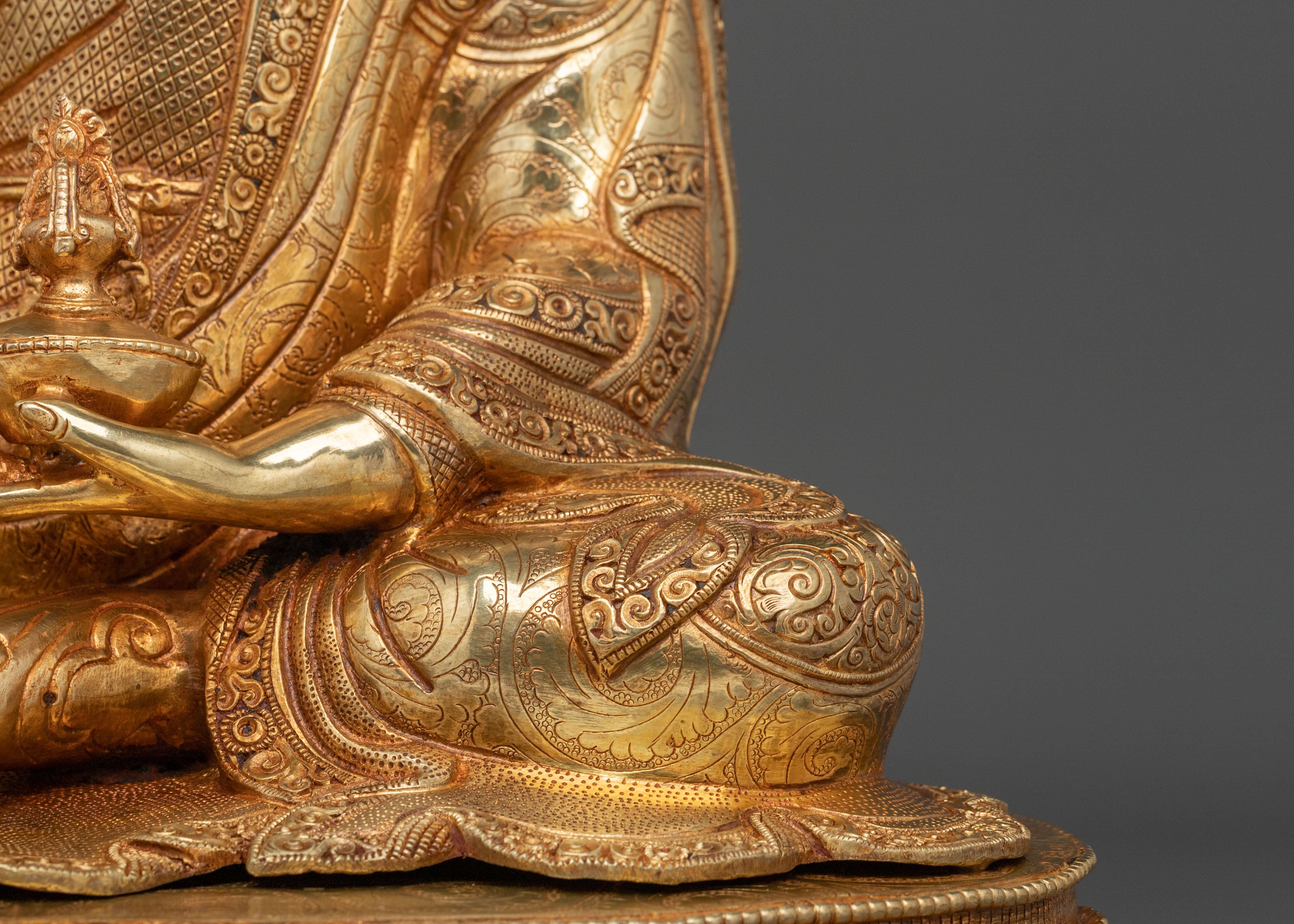 The Precious Master Guru Rinpoche Statue | Buddhist Sculpture for Blessings