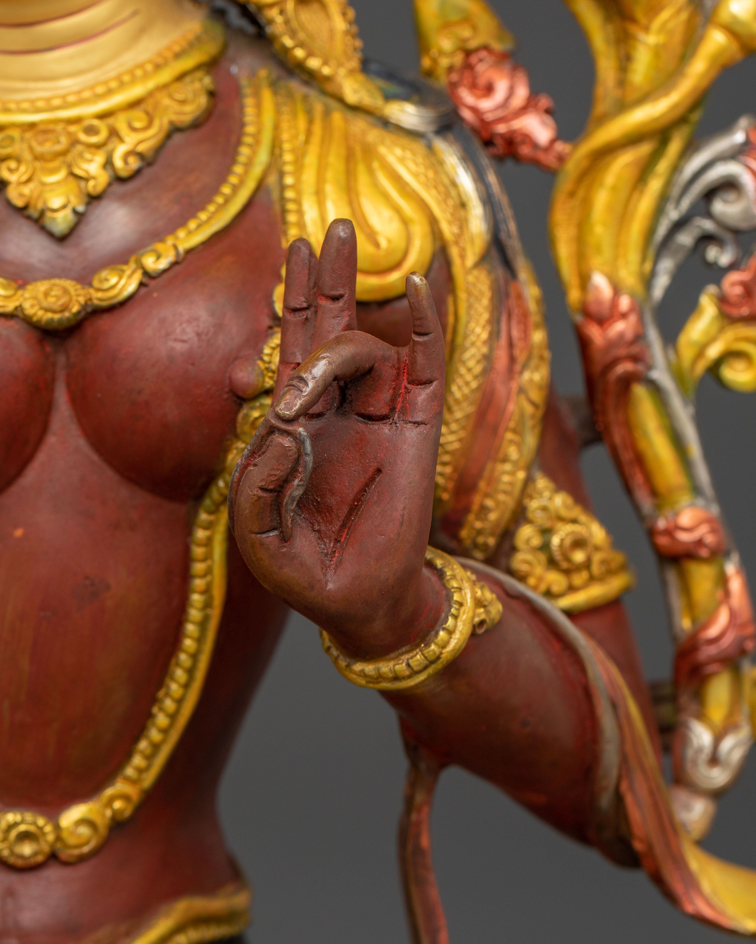 Green Tara Tibetan Sacred Statue