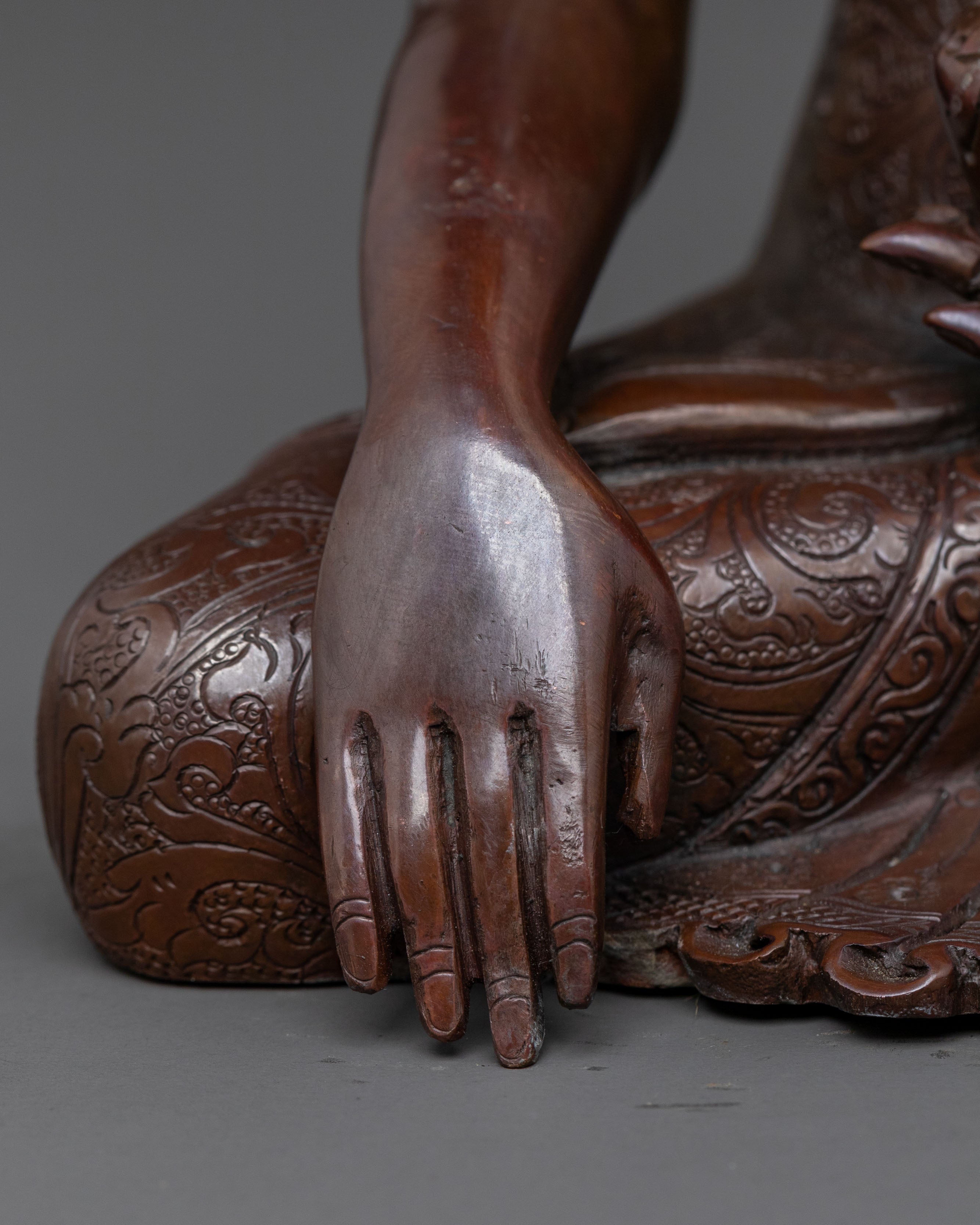 Shakyamuni Buddha Copper Statue of Enlightenment
