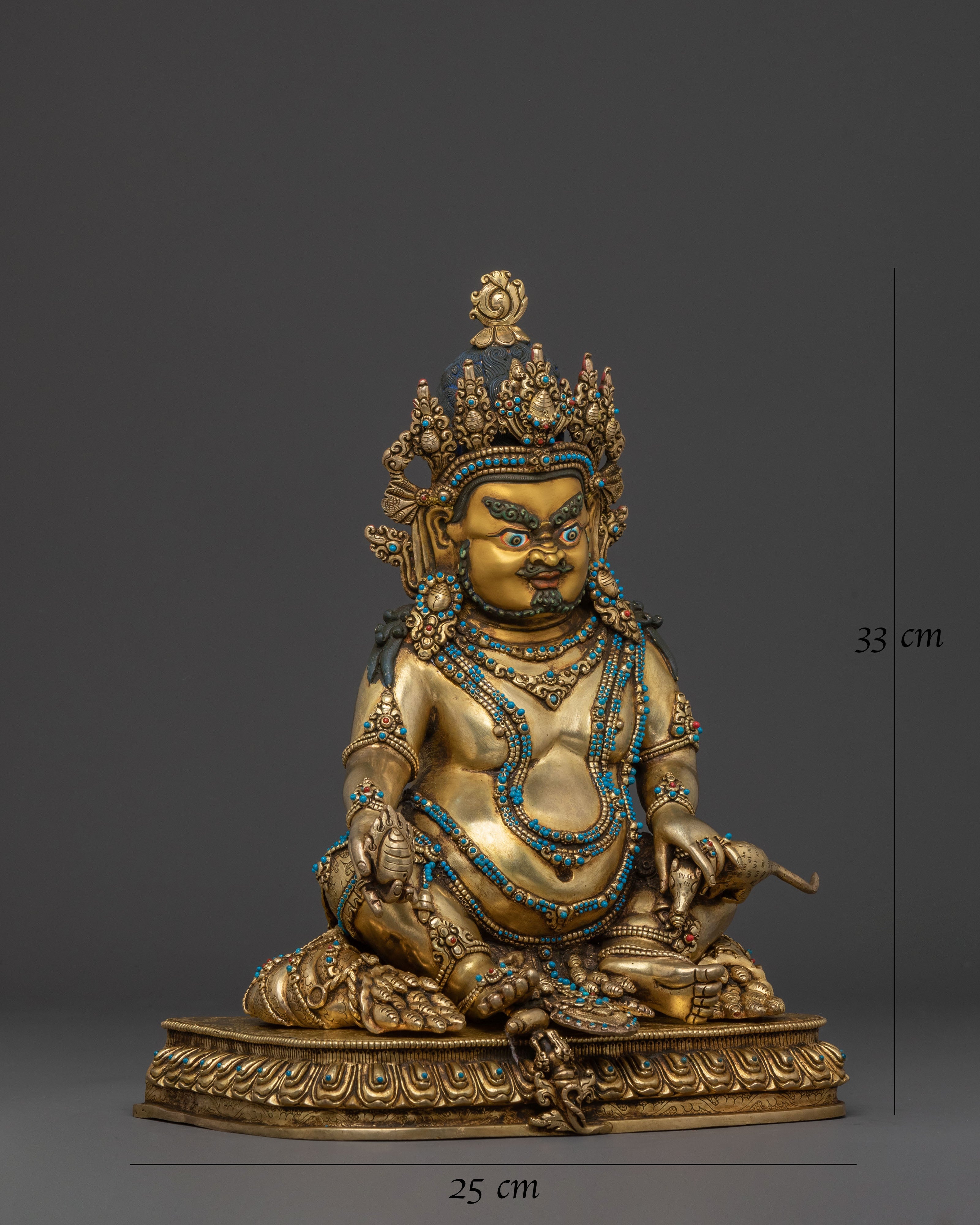 Guardian Deity Dzambhala Statue | Spiritual Decor