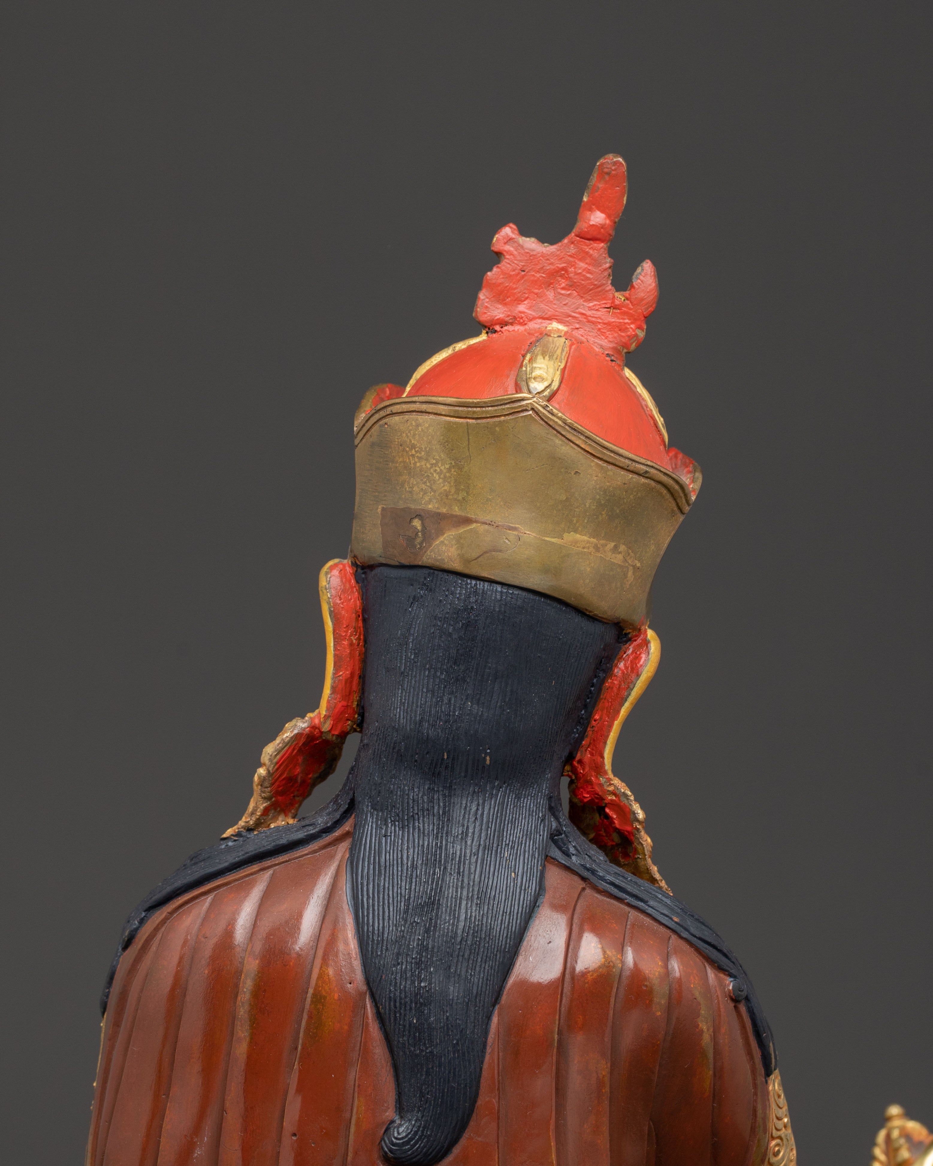 Handmade Master Padmasambhava Copper Statue | Tantric Buddha