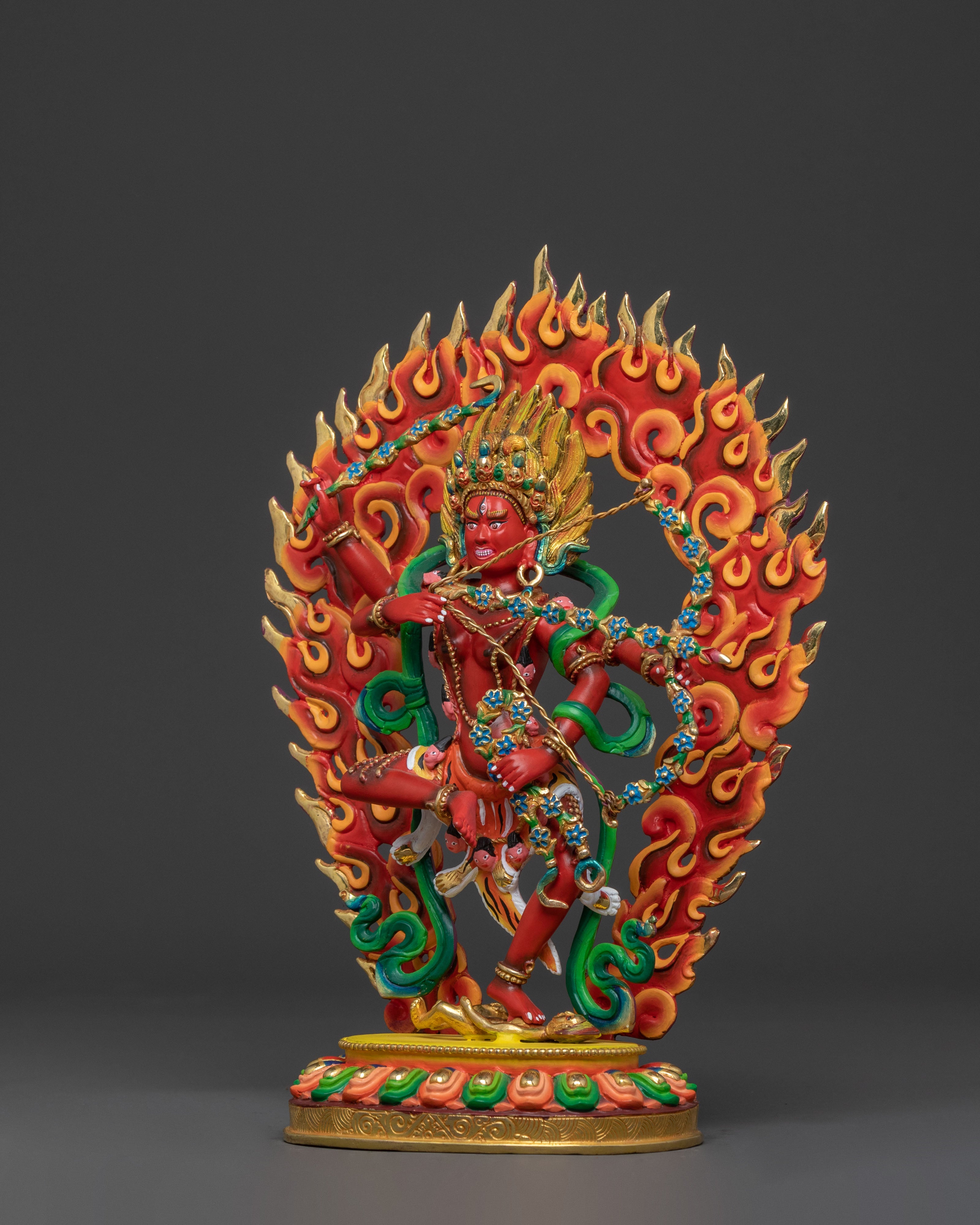 Wrathful Kurukulla Buddhist Statue | Spiritual Icon