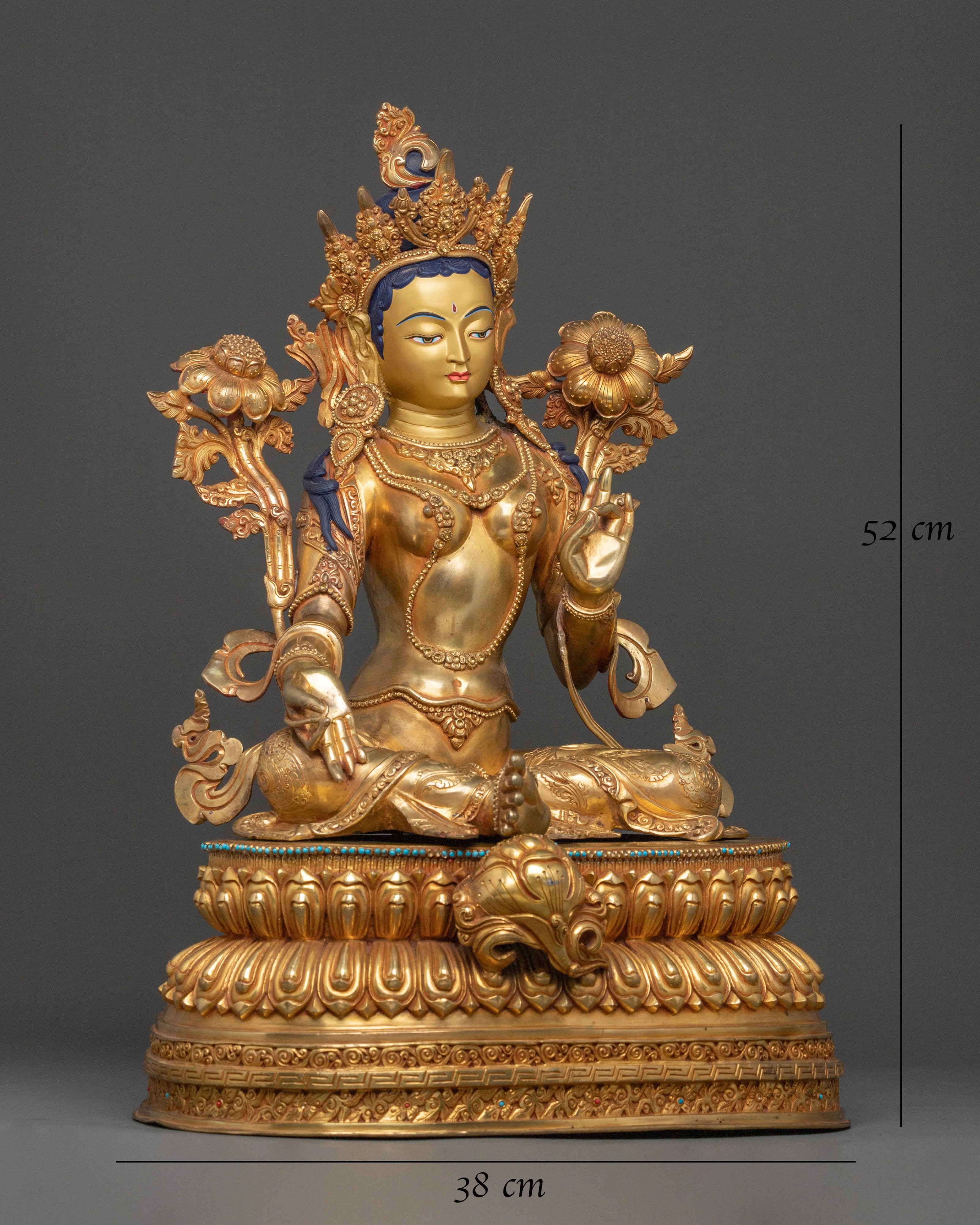 Mother of Liberation Green Tara Figure