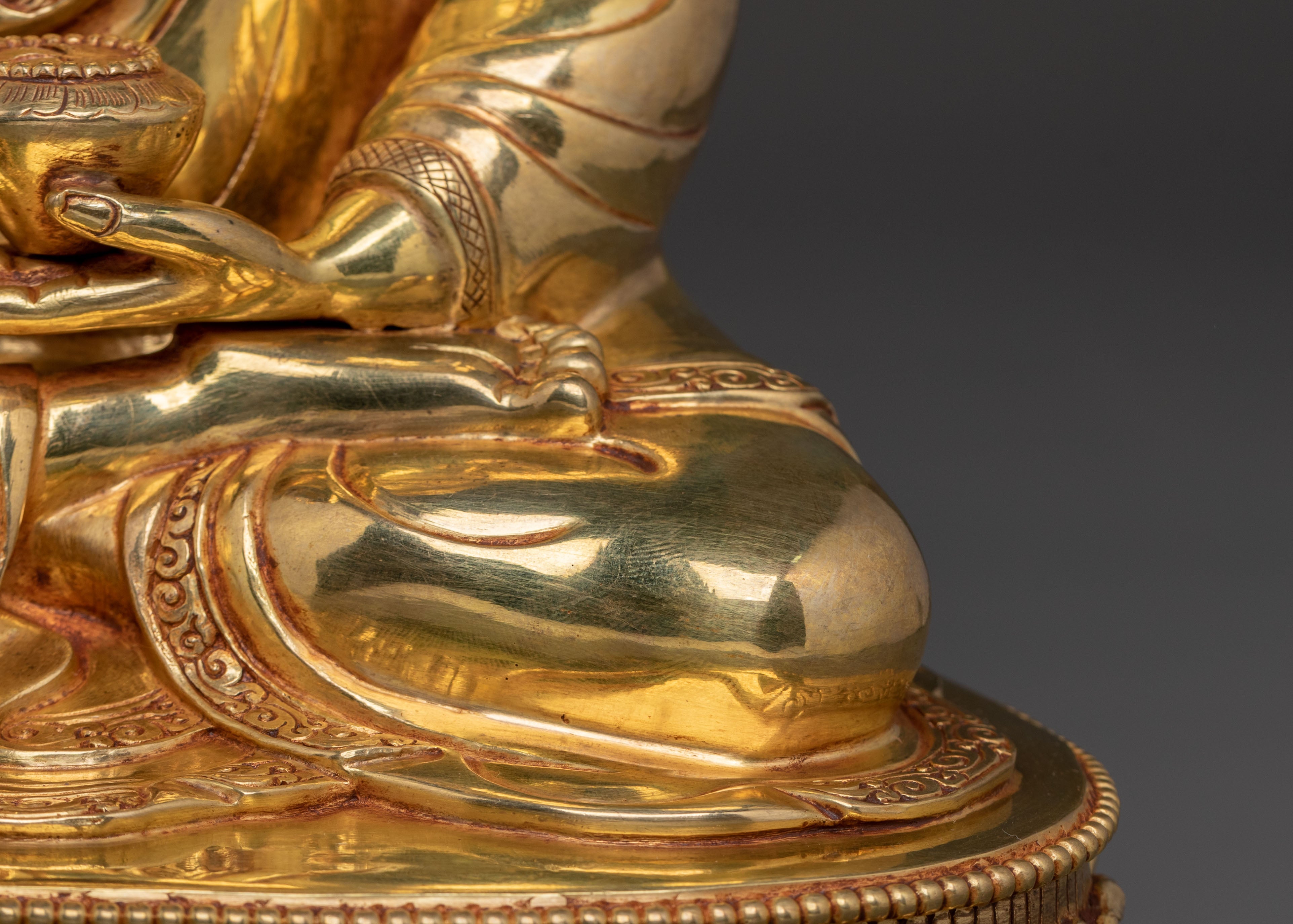 Shakyamuni Buddha Spiritual Teaching Statue | Handcrafted Nepalese Sacred Figure