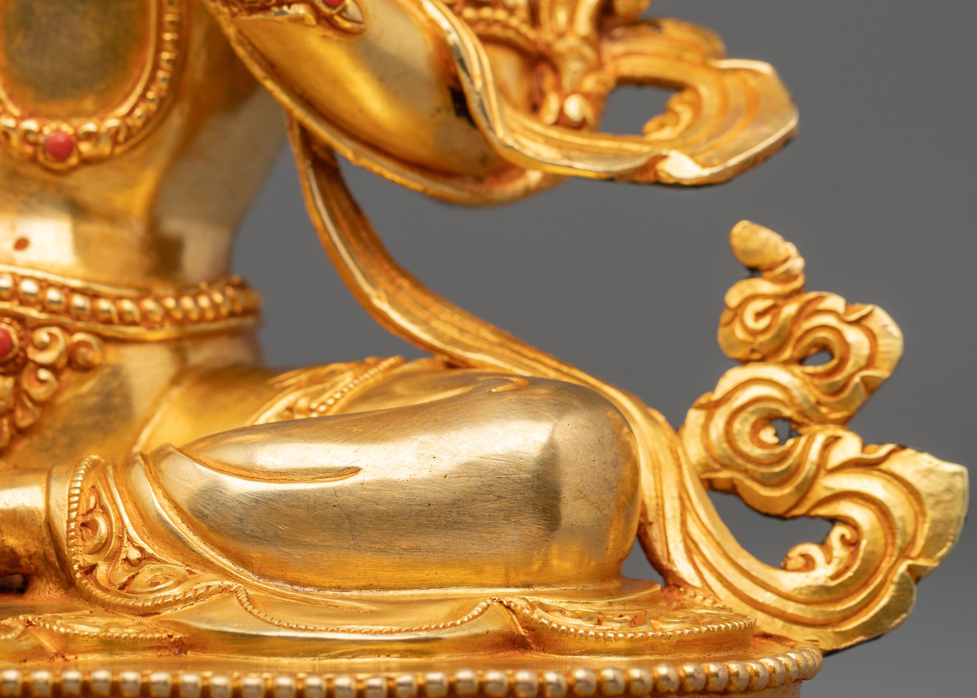 Green Tara Figurine | Tibetan Buddhist Protector