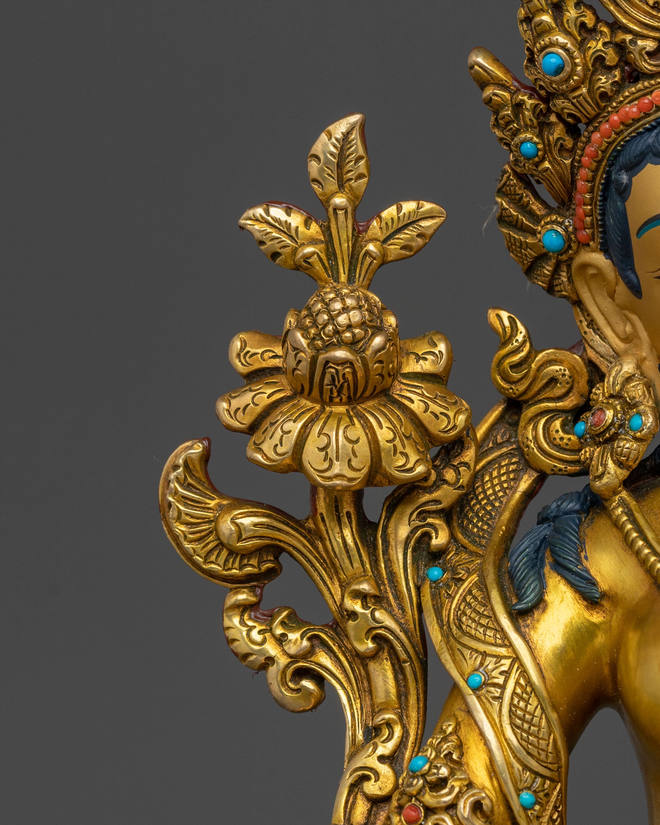 Green Tara Sculpture | Healing Goddess