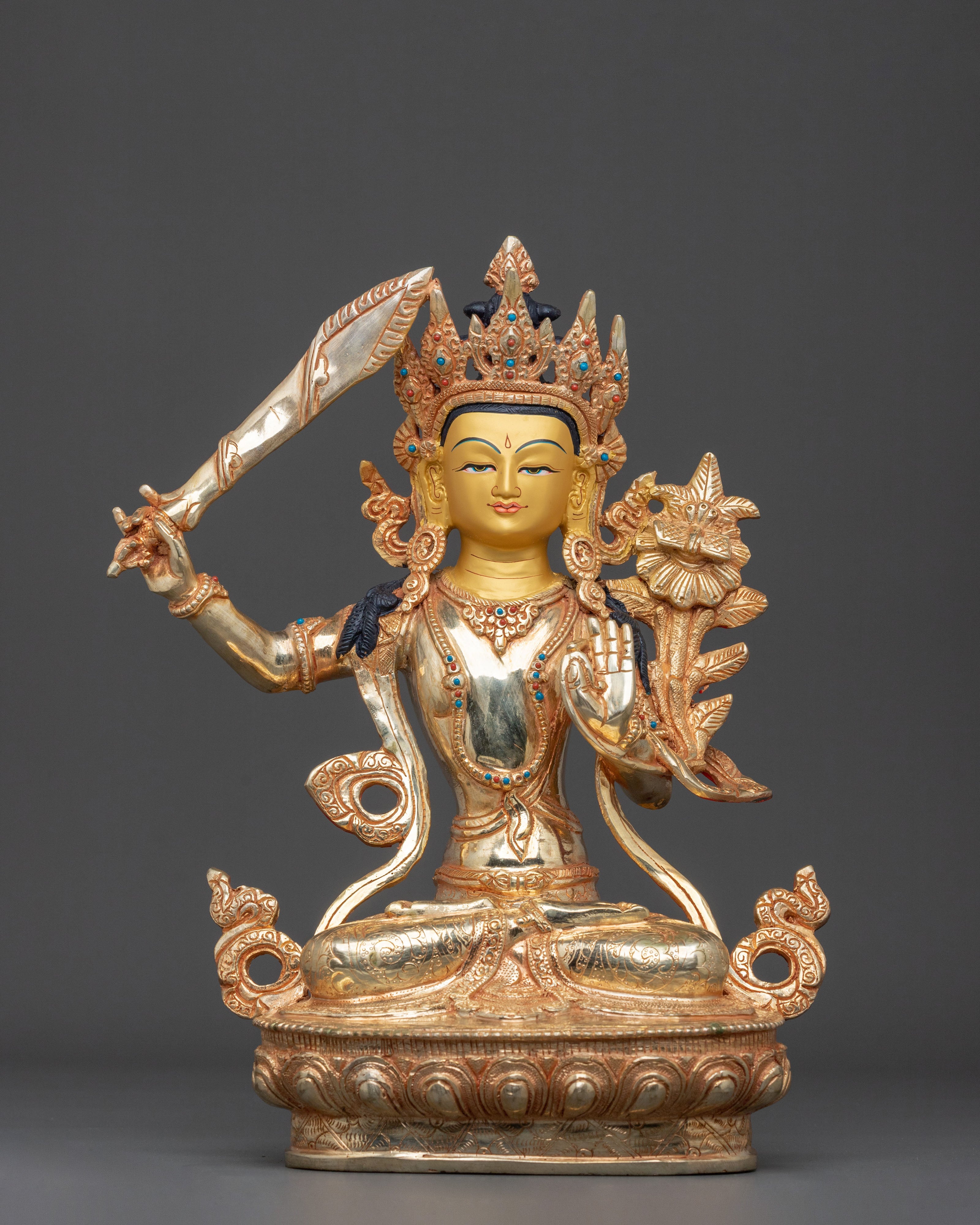 Manjushri statue 
