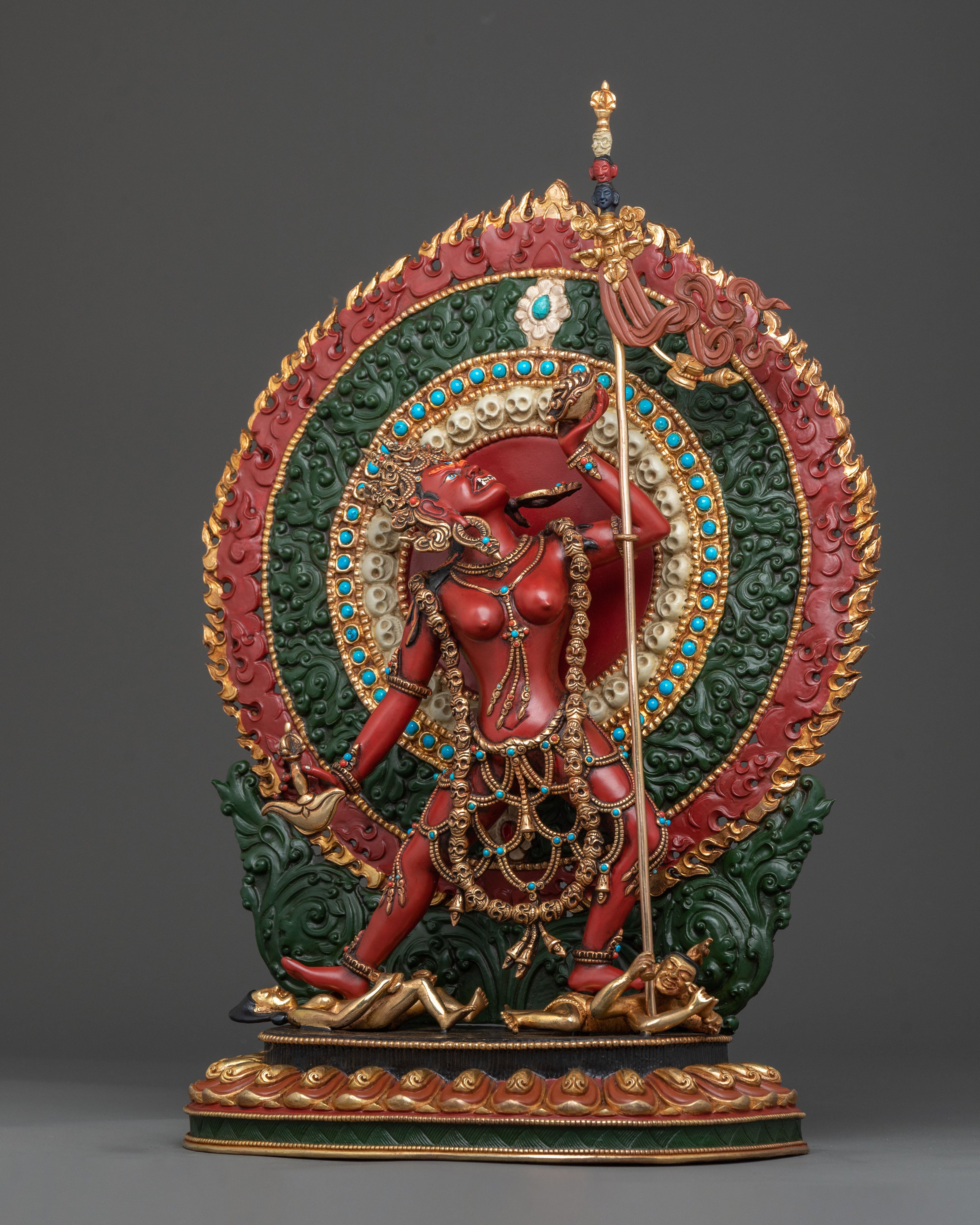 Vajrayogini Wrathful Statue | Tantric Deity