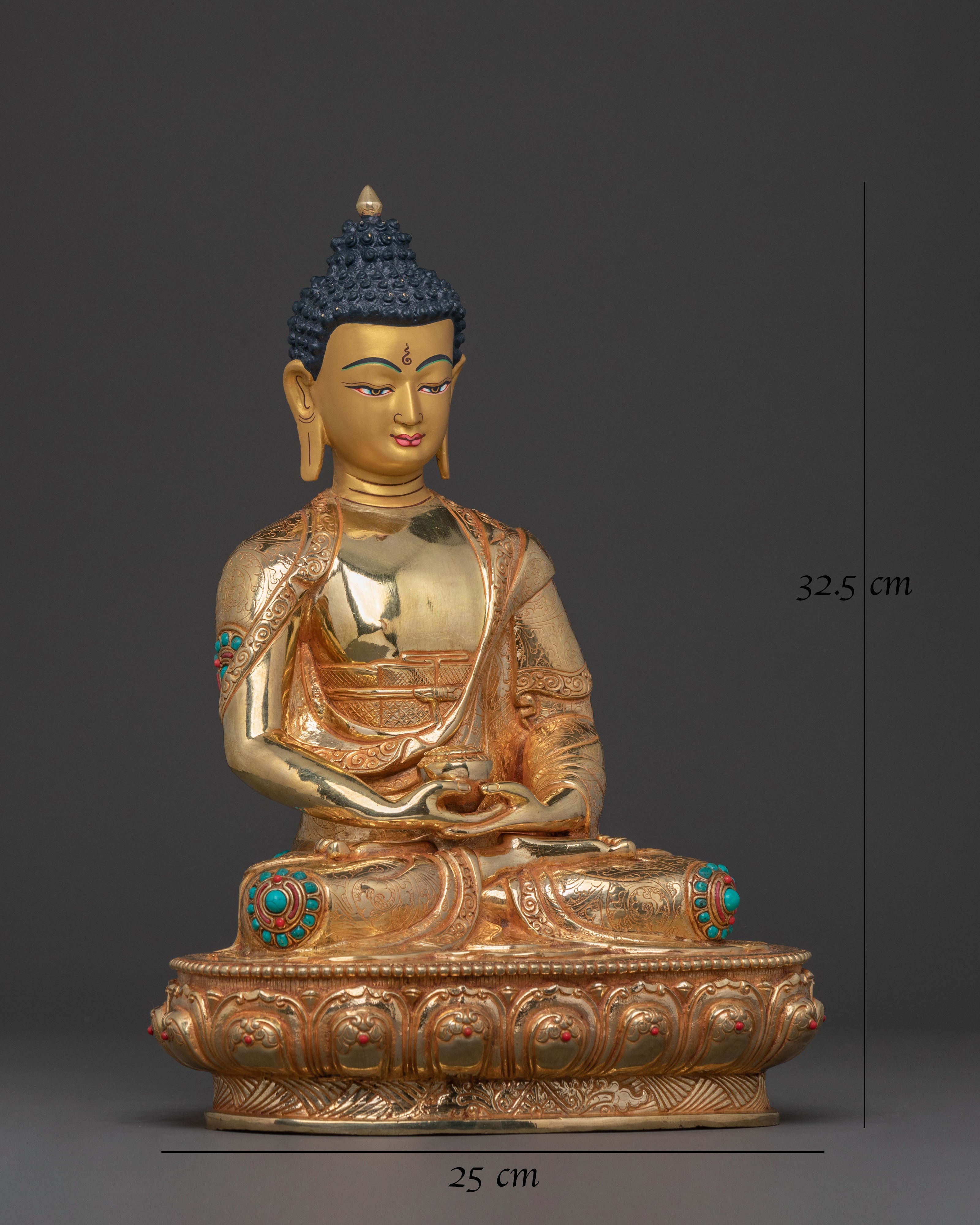 Serene Amitabha Statue | Pure Land Buddha